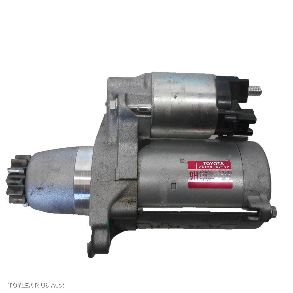 TOYOTA CAMRY 2017 Starter PETROL, 2.5, 2AR-FE, ACV50