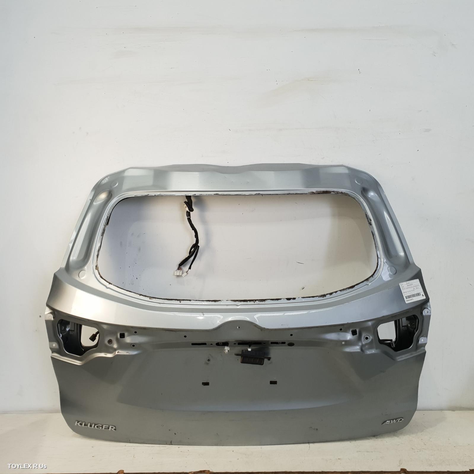 TOYOTA KLUGER 2015 Bootlid/Tailgate TAILGATE, GSU50/GSU55, GX/GXL, NON POWER LIFTGATE TYPE