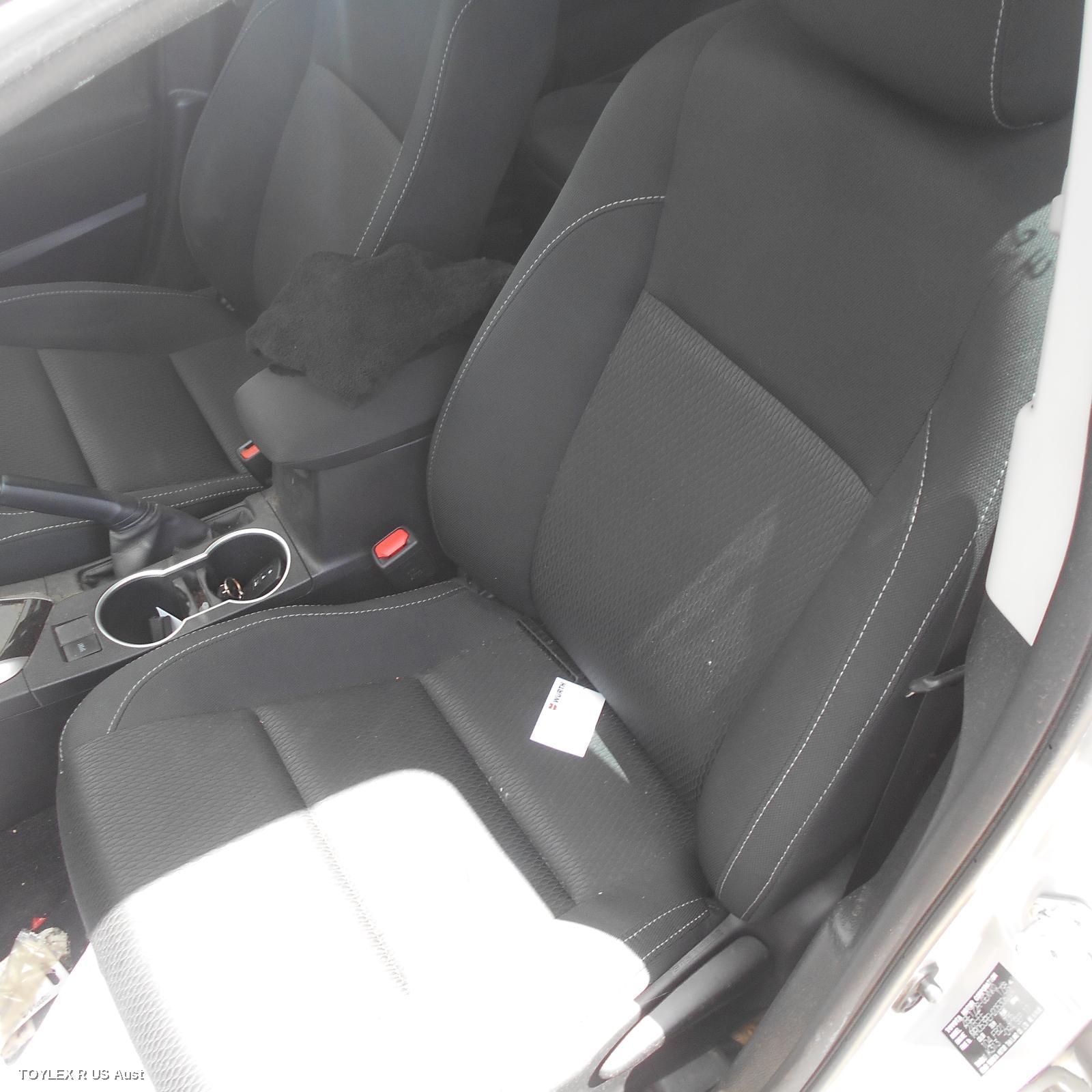 TOYOTA COROLLA 2017 Front Seat LH FRONT, ZRE172R, SEDAN, CLOTH, ASCENT/SX