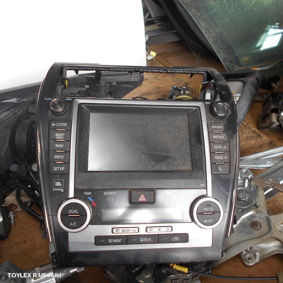TOYOTA CAMRY 2011 Radio/Cd/Dvd/Sat/Tv SAT NAV UNIT, ACV50