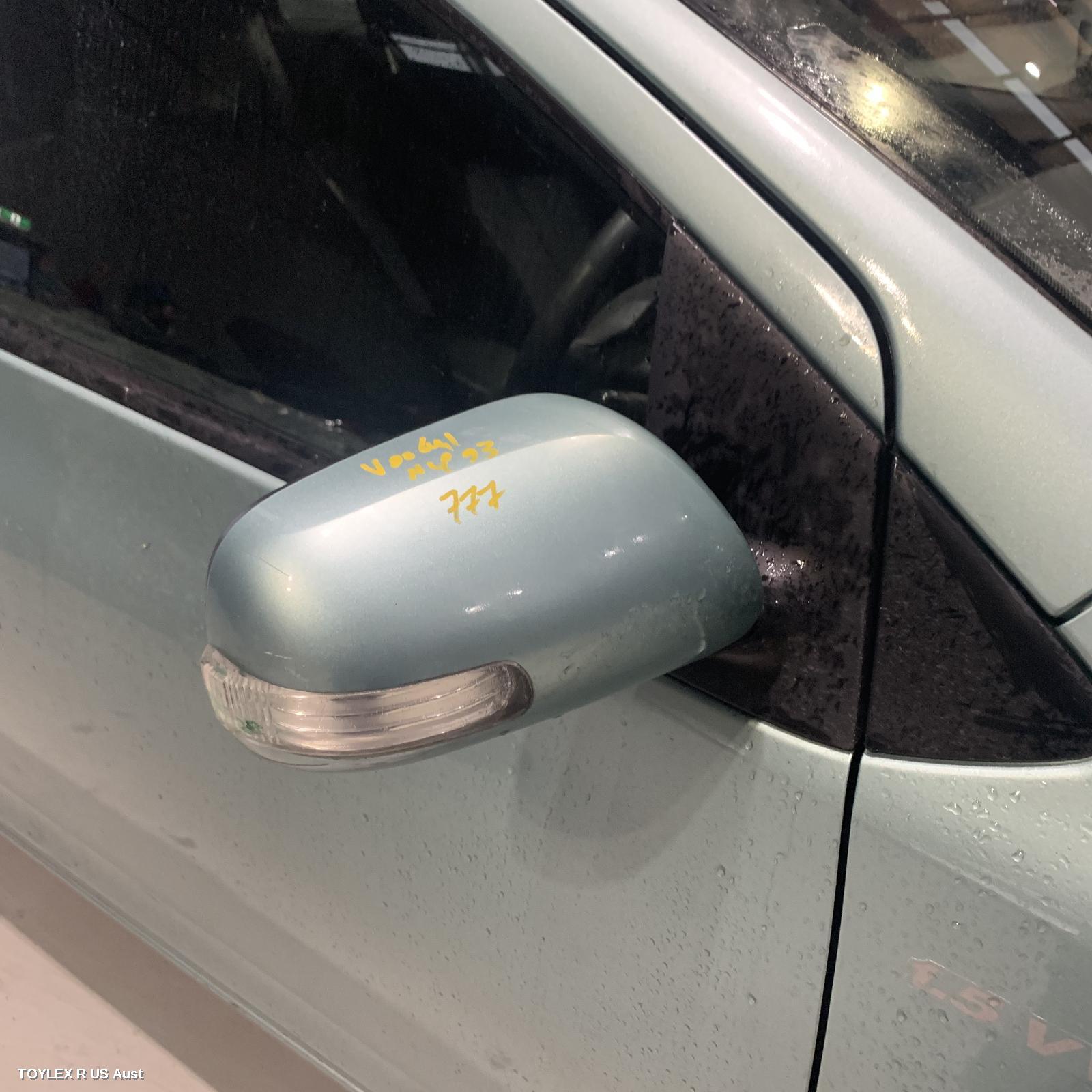 TOYOTA YARIS 2010 Right Door Mirror NCP9#, SEDAN, W/ INDICATOR TYPE, 10/08-06/16 (AUS ONLY)