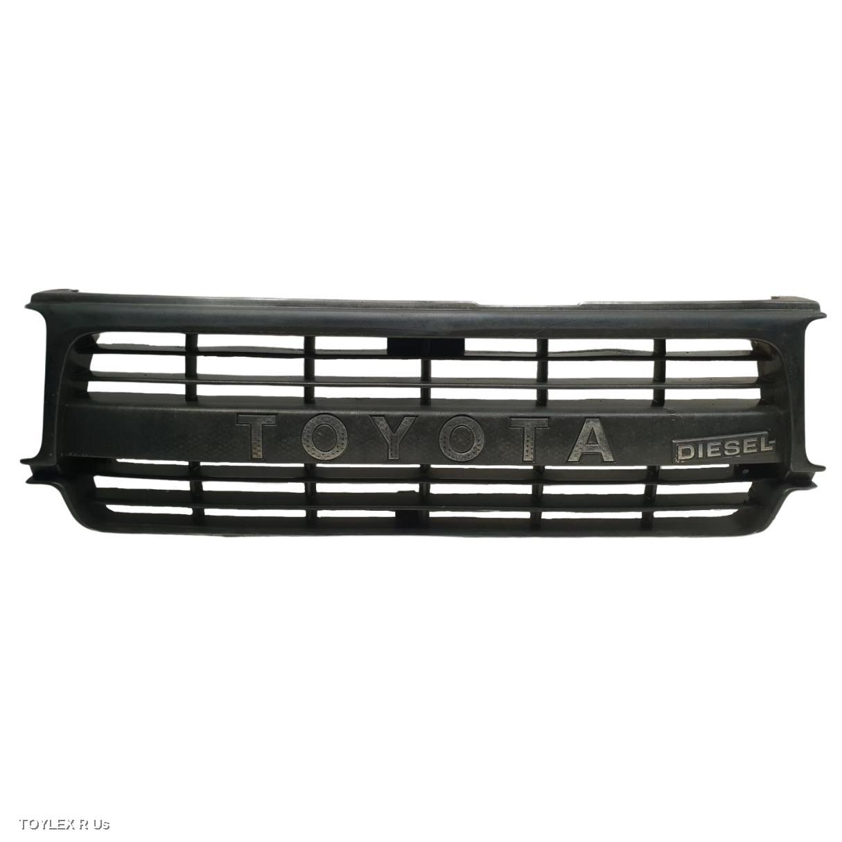 TOYOTA LANDCRUISER 1992 Grille 80 SERIES, BLACK, STANDARD/RV