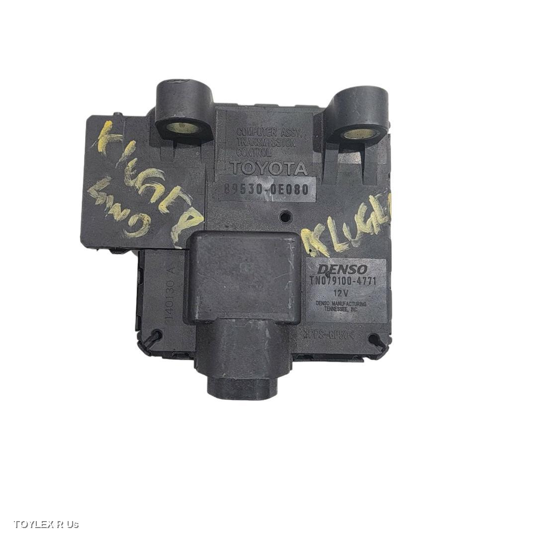 TOYOTA KLUGER 2015 Ecu TRANSMISSION ECU, P/N 89530-0E080, XU50 SERIES
