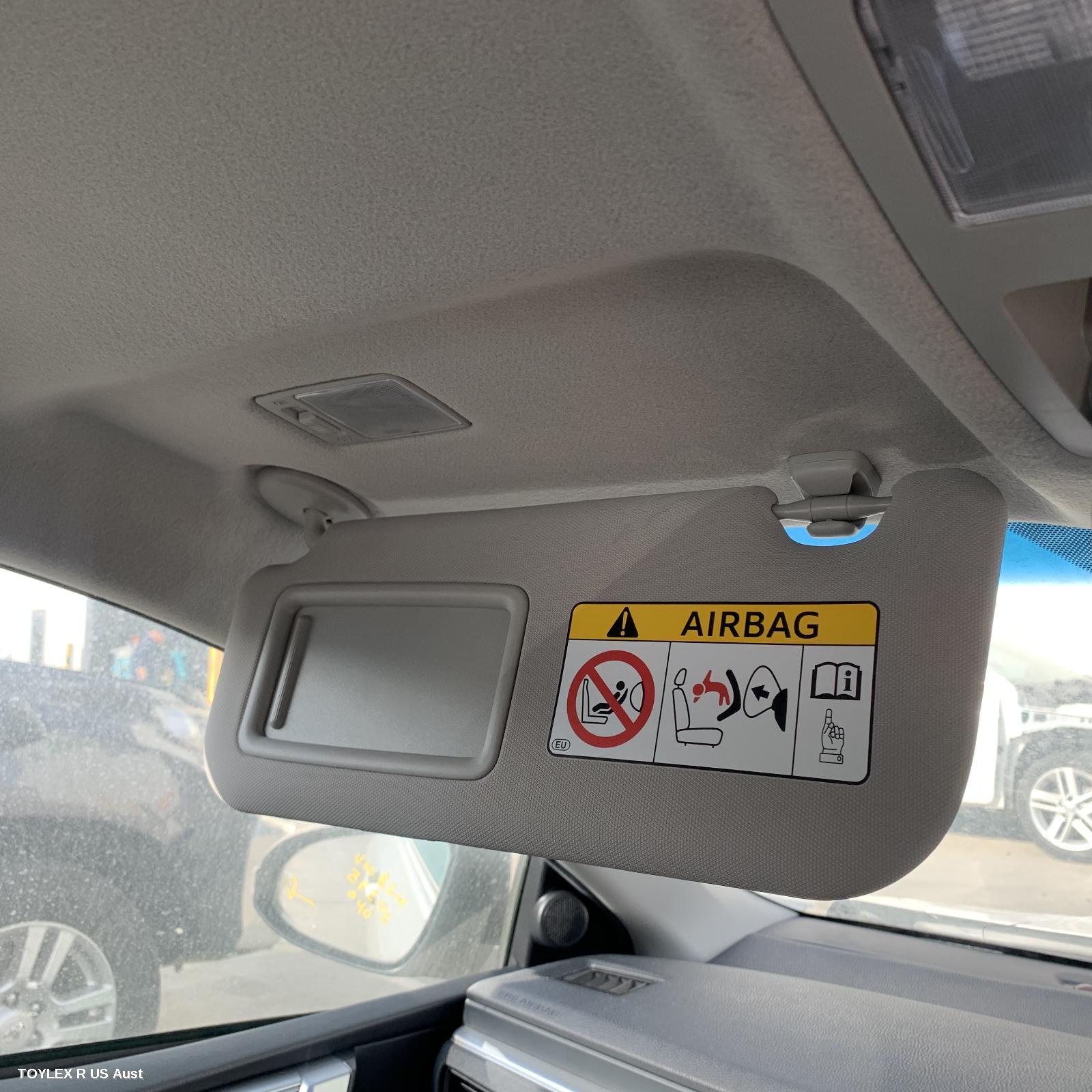 TOYOTA COROLLA 2016 Sunvisor ZRE172R, LH SIDE