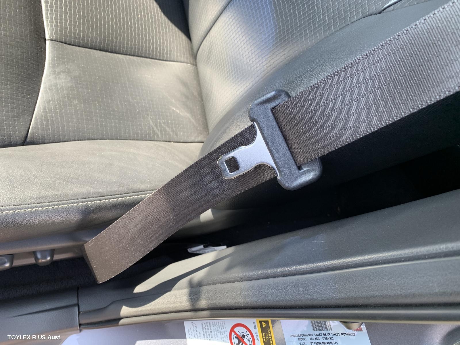 TOYOTA CAMRY 2007 Seatbelt/Stalk LH FRONT, SEAT BELT ONLY, ACV40