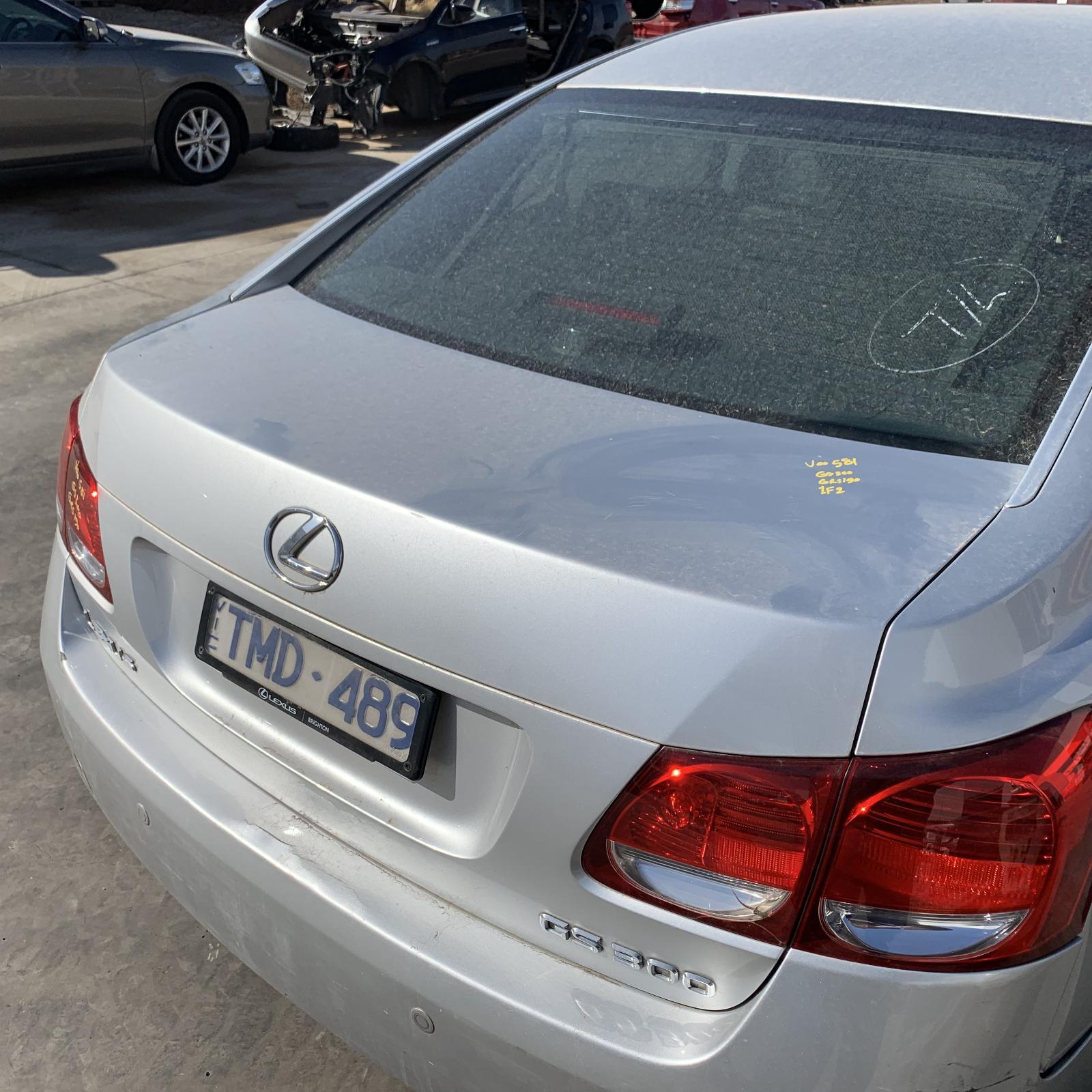 LEXUS GS, Bootlid/Tailgate, BOOTLID, 190 SERIES, NON SPOILER, W/ CAMERA TYPE, 03/05-12/11
