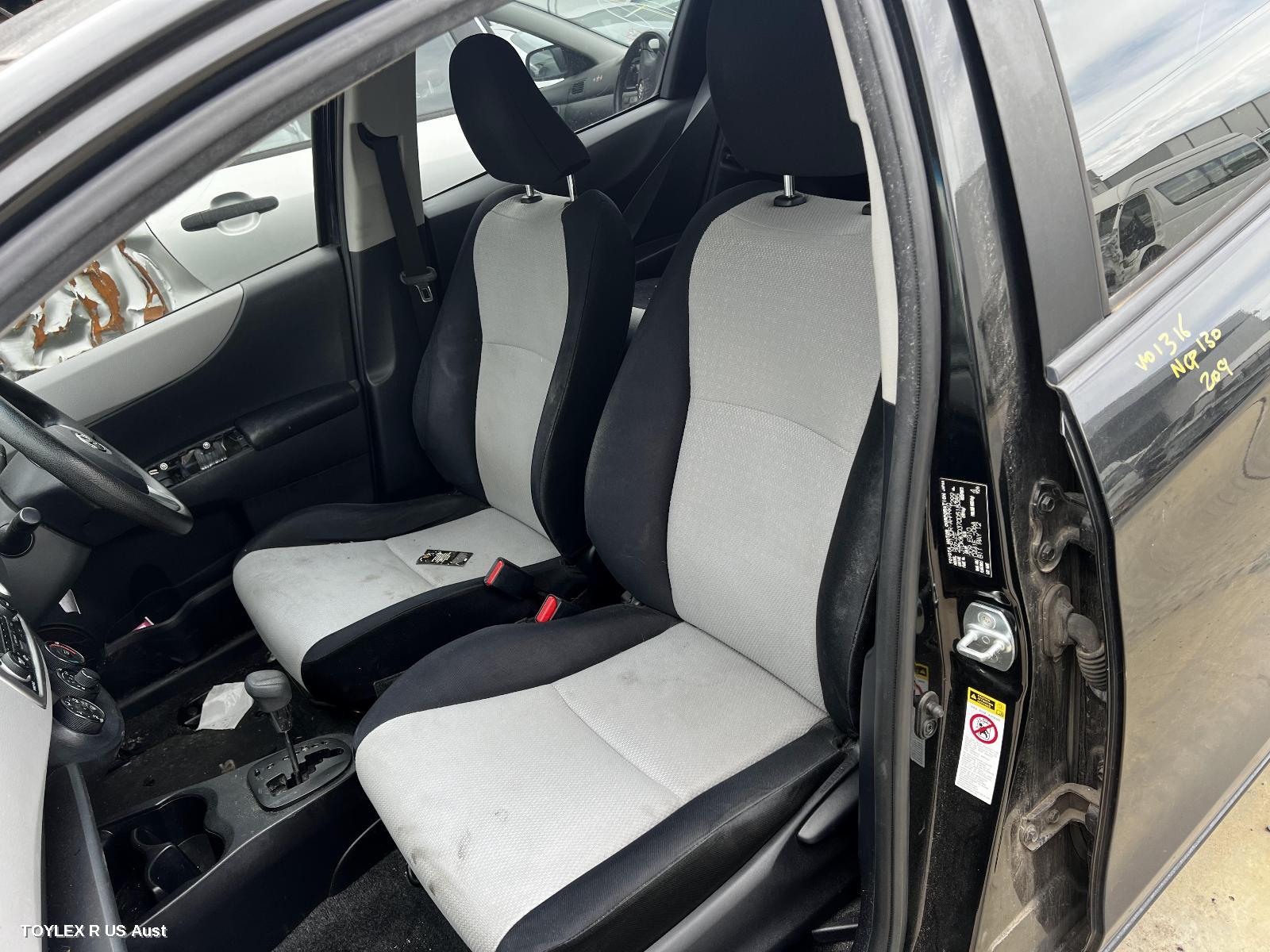 TOYOTA YARIS 2012 Front Seat LH FRONT, NCP13#, CLOTH, YR/YRS/YRX
