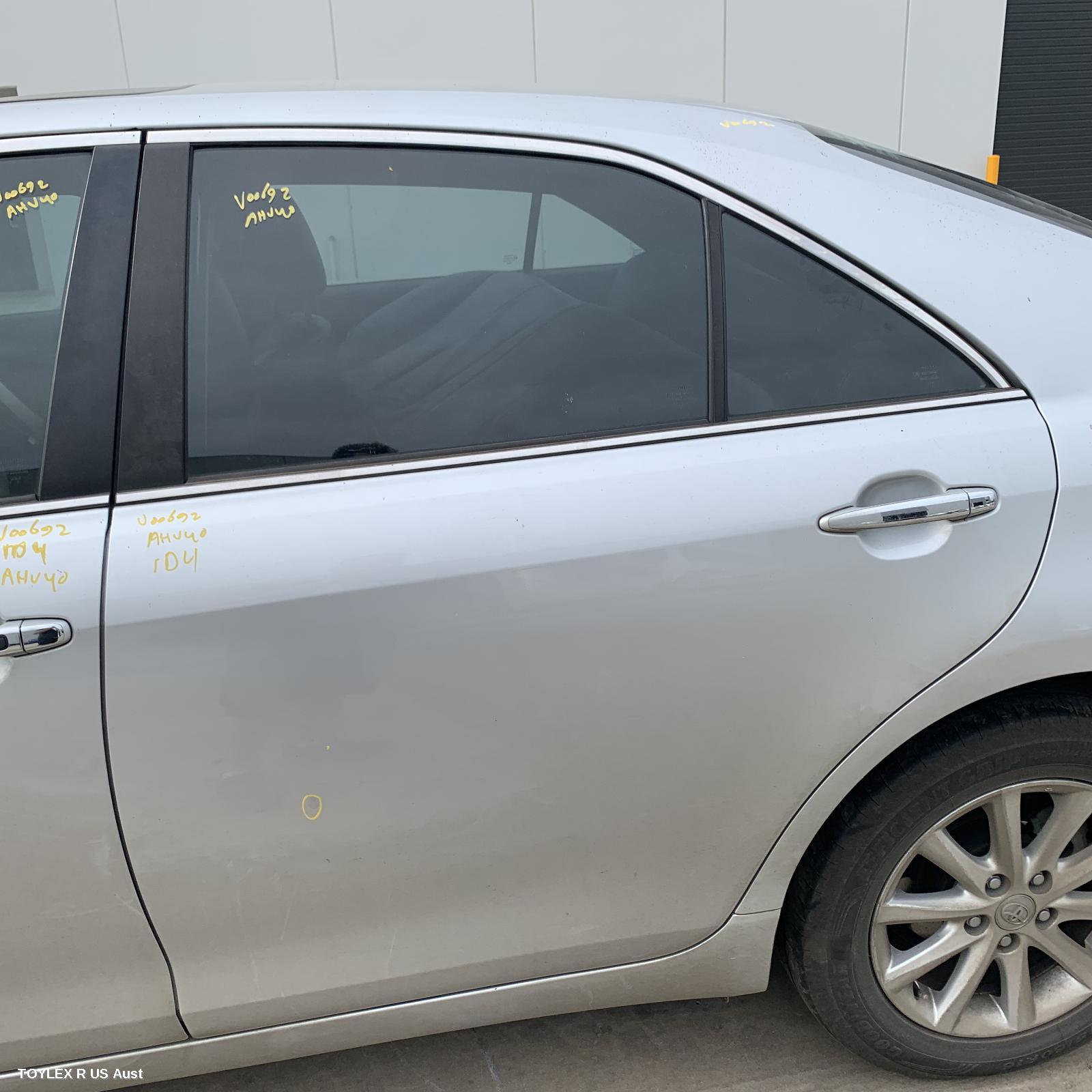 TOYOTA CAMRY 2010 Left Rear Door/Sliding ACV40/AHV40, NON MOULD TYPE