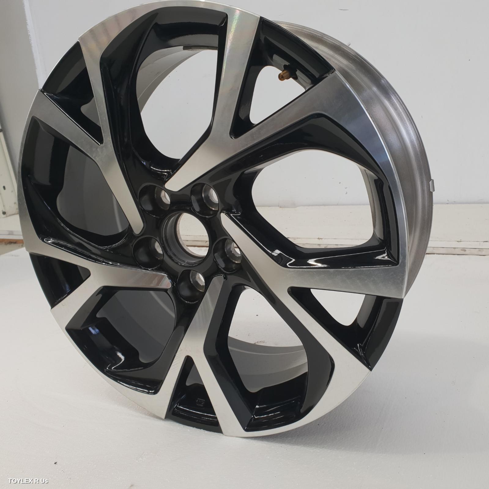 TOYOTA C-HR 2016 Wheel Mag FACTORY, 18X7IN, 5 TWIN SPOKE, GEN 1
