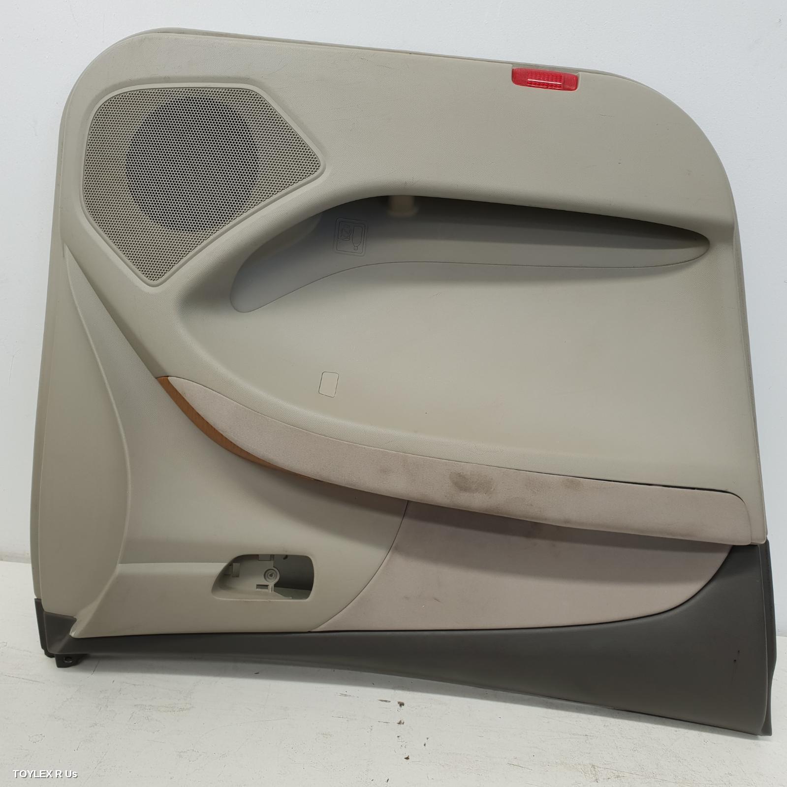 TOYOTA TARAGO 2010 Door Trim LH REAR, ACR50R, CLOTH, TAN