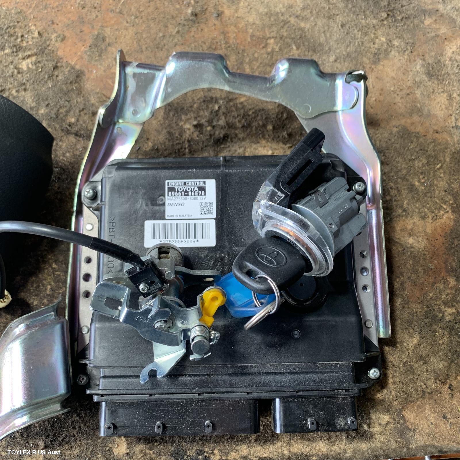 TOYOTA CAMRY 2010 Ecu ENGINE ECU, ACV40, 2.4, AUTO T/M TYPE, SEC SET (ECU/IMM/READER/KEY), 2AZ-FE
