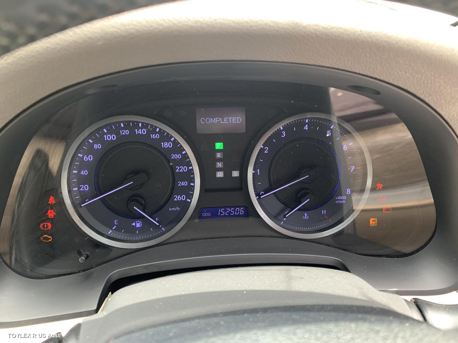 LEXUS IS250/IS250C 2011 Instrument Cluster AUTO T/M, GSE20R