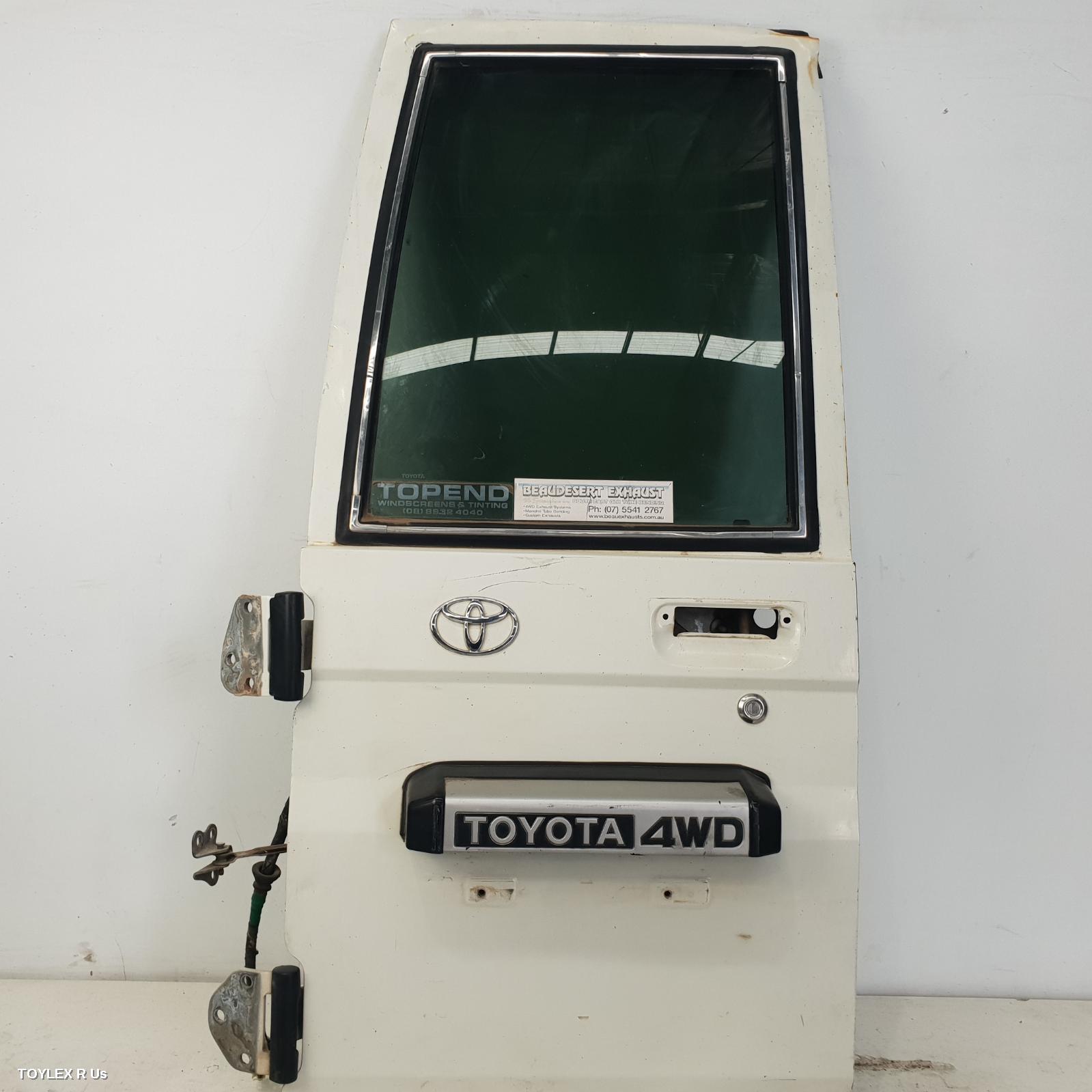 TOYOTA LANDCRUISER 2003 Bootlid/Tailgate 78 SERIES, BARN DOOR (LH SIDE)