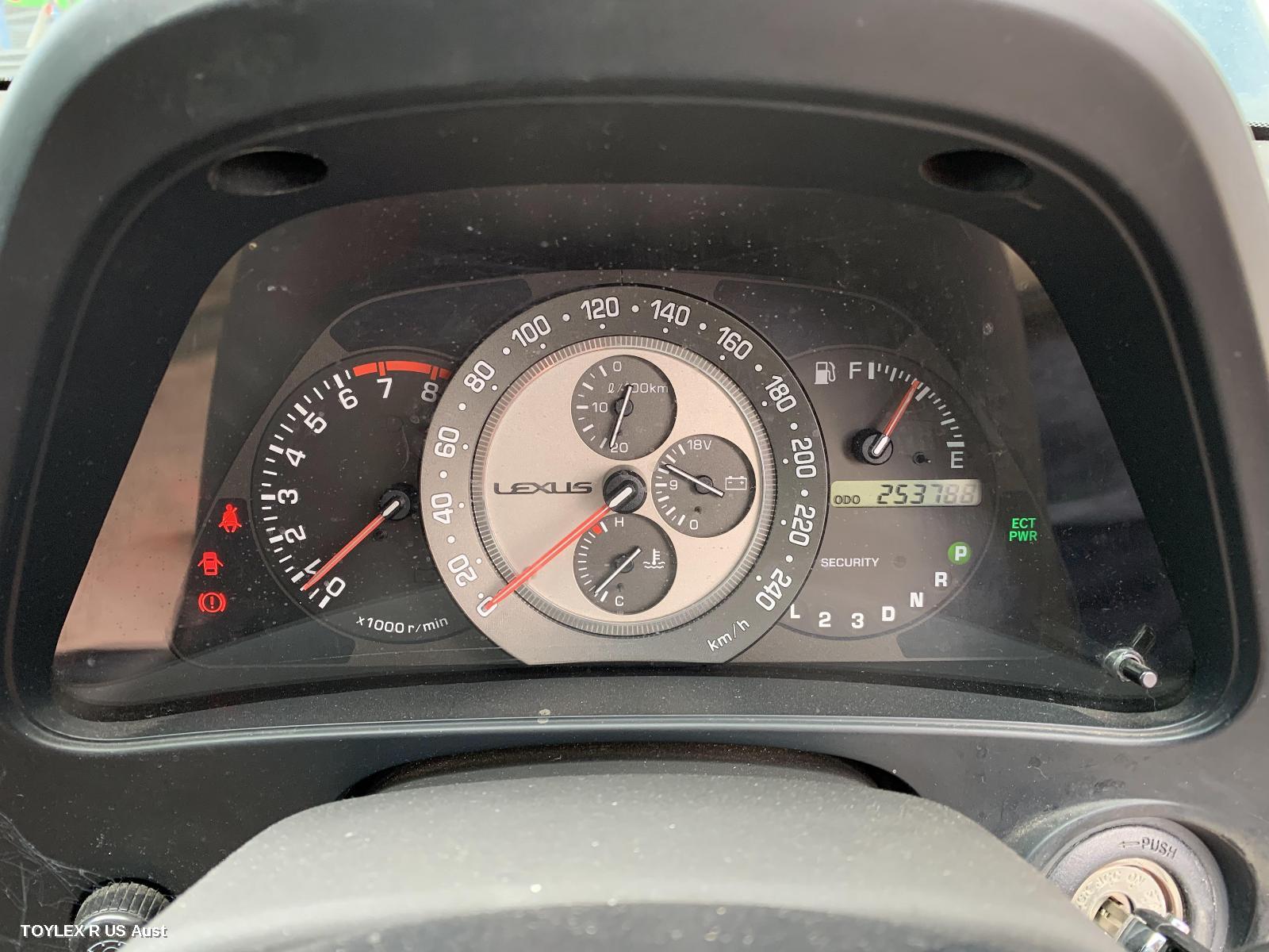 LEXUS IS200/IS300 2003 Instrument Cluster IS200/IS300, AUTO T/M