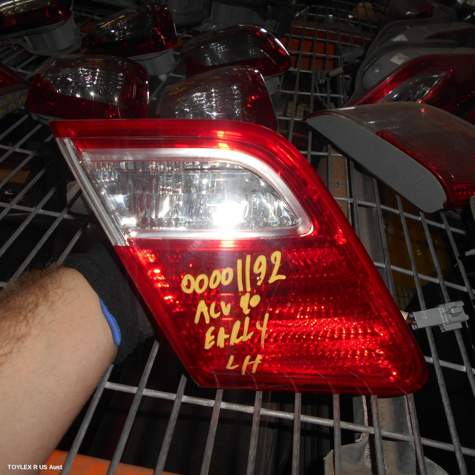 TOYOTA CAMRY 2008 Rear Garnish BOOTLID LAMP (LH SIDE), ACV40