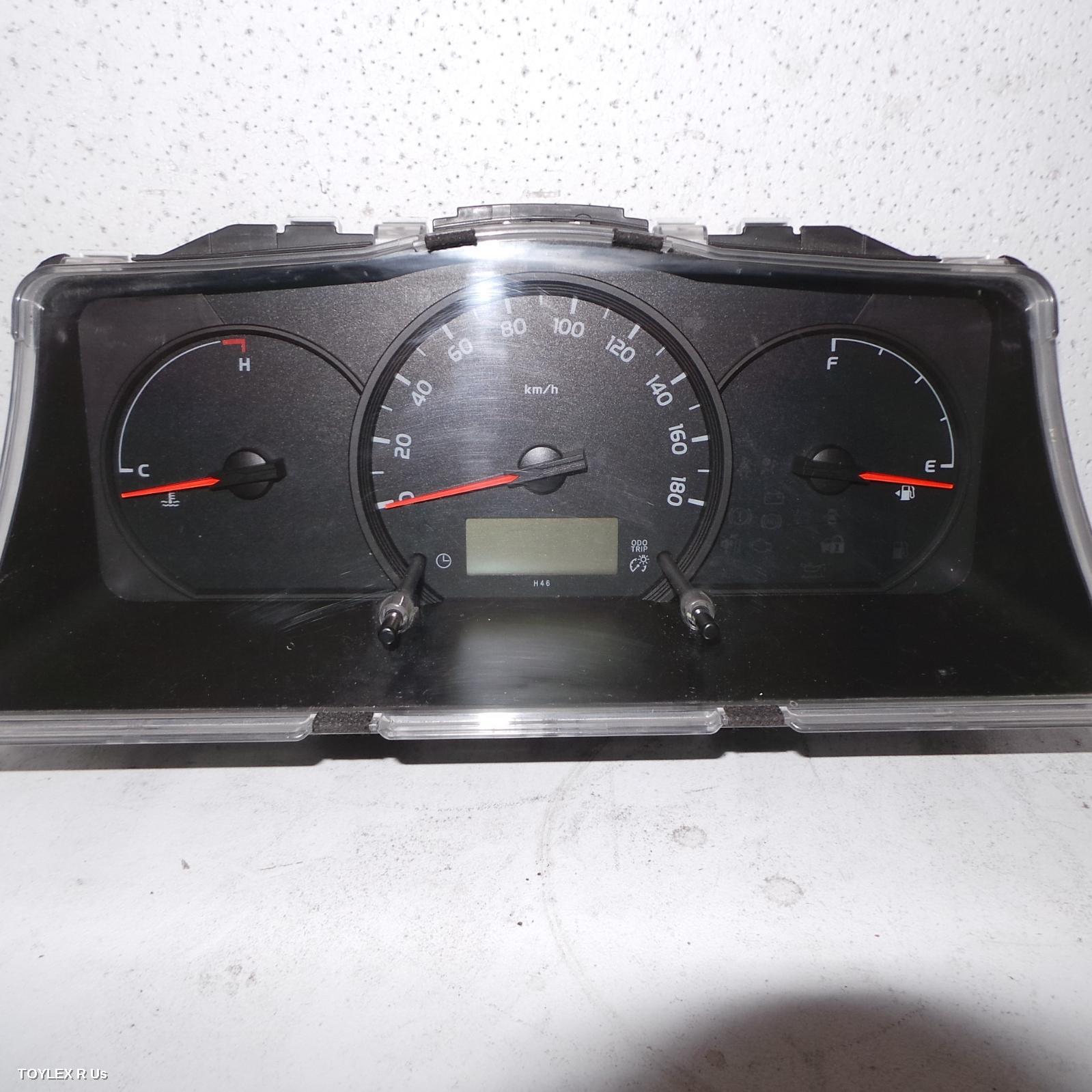 TOYOTA HIACE 2015 Instrument Cluster PETROL, MANUAL T/M, TRH
