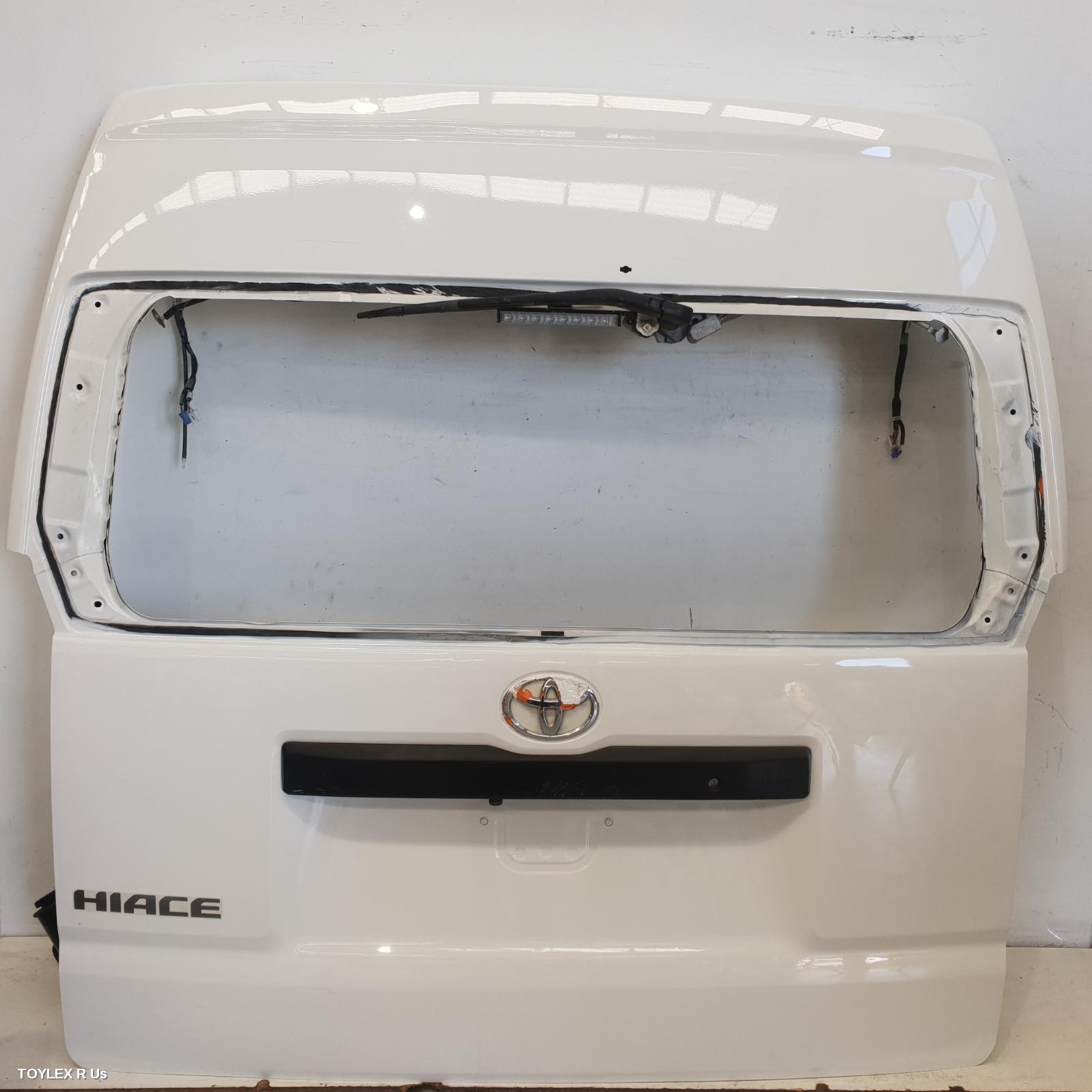 TOYOTA HIACE 2020 Bootlid/Tailgate TAILGATE, SLWB, HIGH ROOF, 300 SERIES