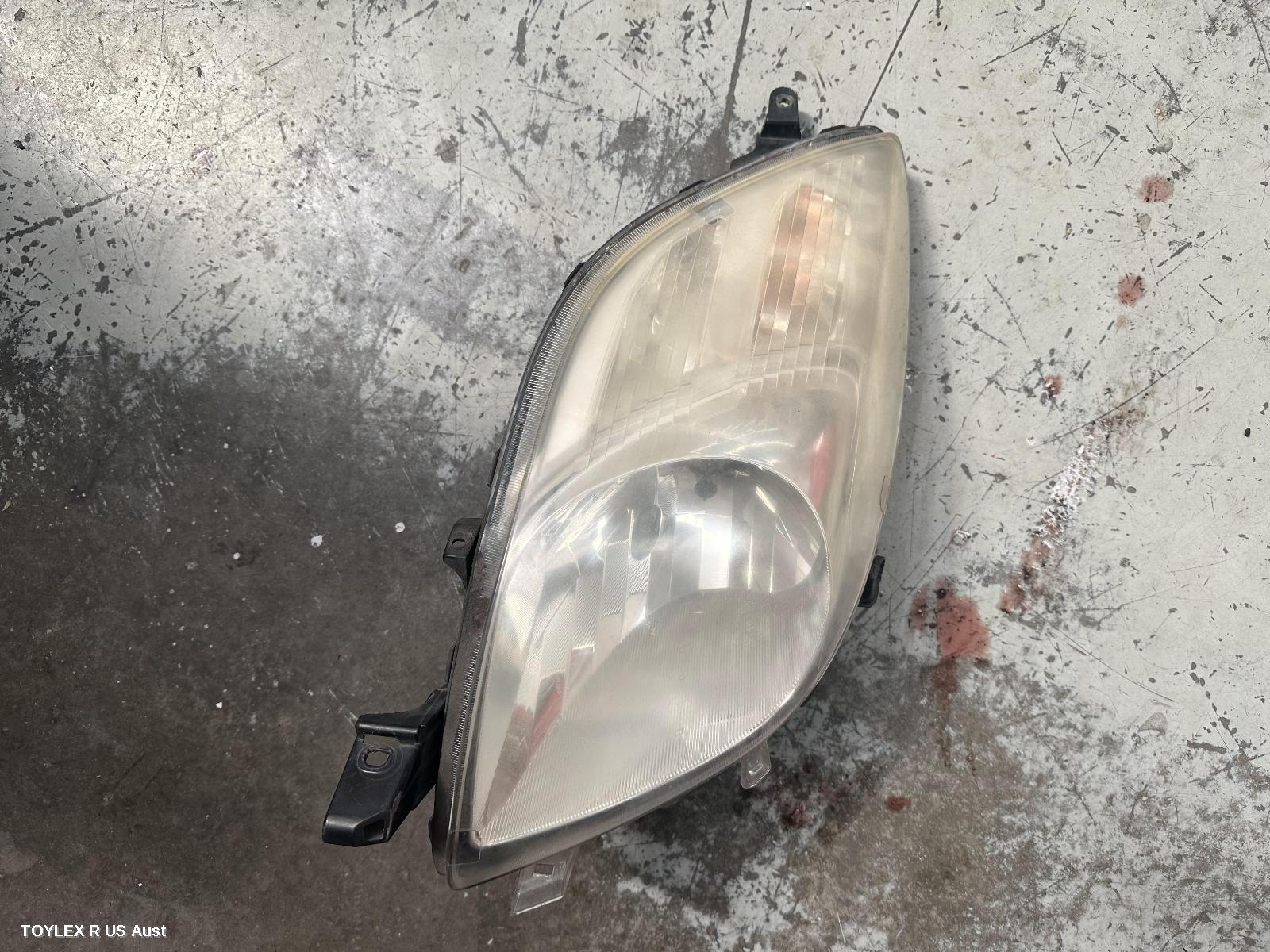 TOYOTA YARIS 2006 Left Headlamp NCP9#, HATCH, 10/05-09/08 (AUS ONLY)