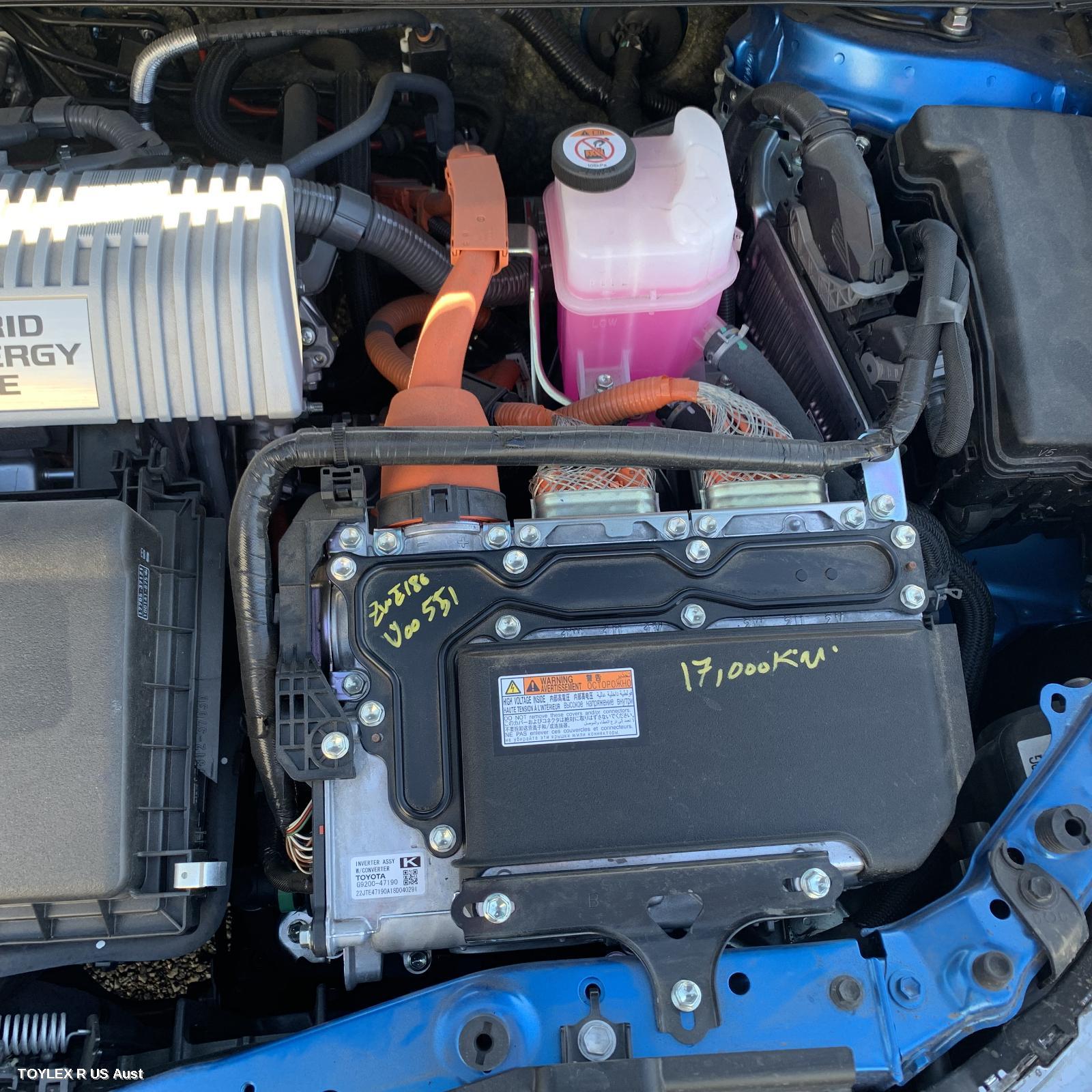 TOYOTA COROLLA 2018 Inverter HYBRID INVERTER, ZWE186R