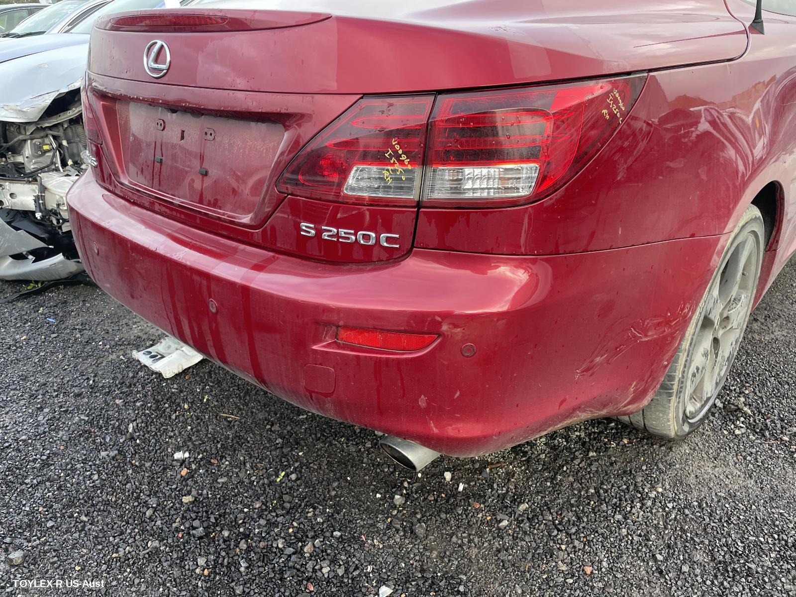 LEXUS IS250/IS250C 2010 Rear Bumper IS250C, GSE20R