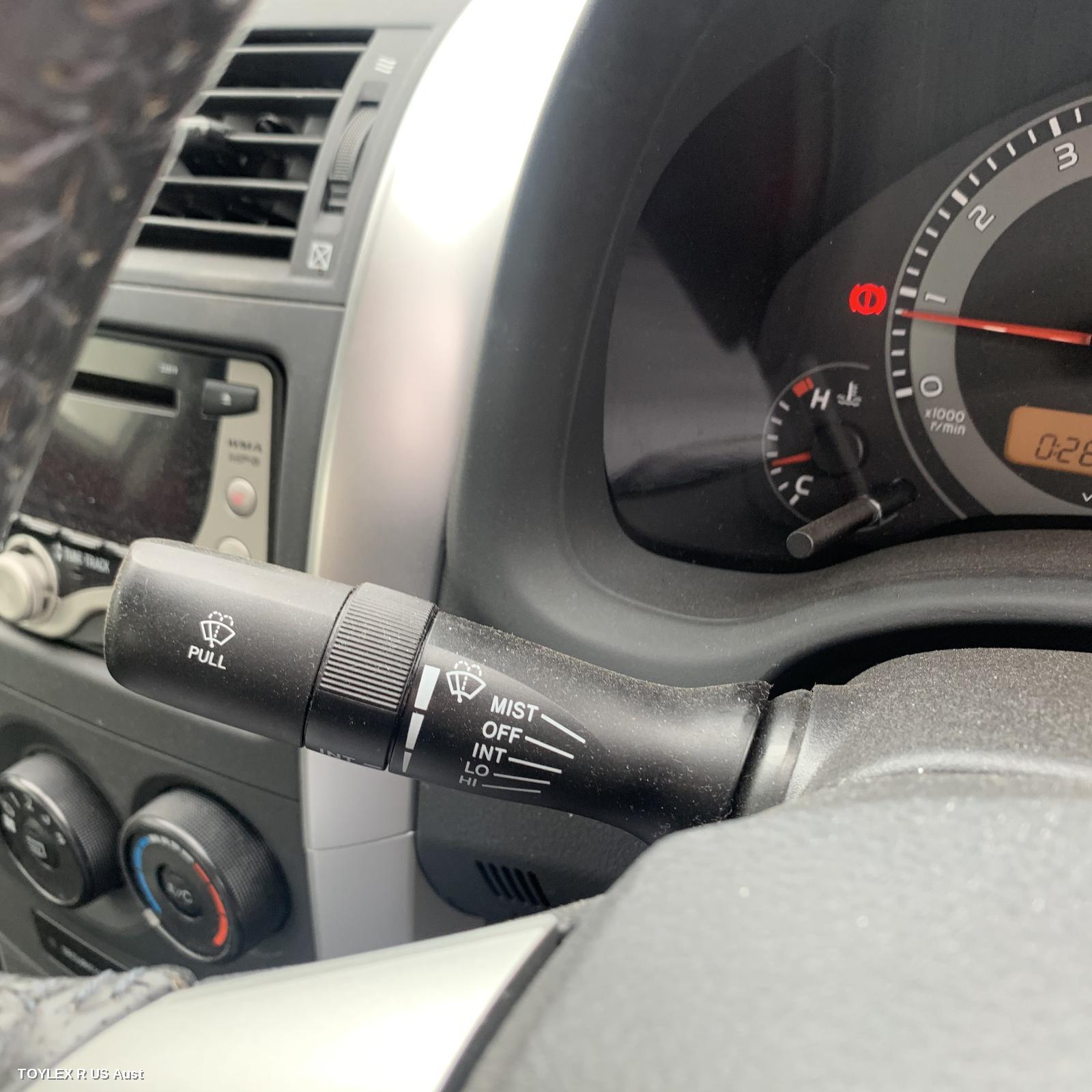 TOYOTA COROLLA 2011 Combination Switch WIPER SWITCH, ZRE152/153R, NON RAIN SENSOR TYPE