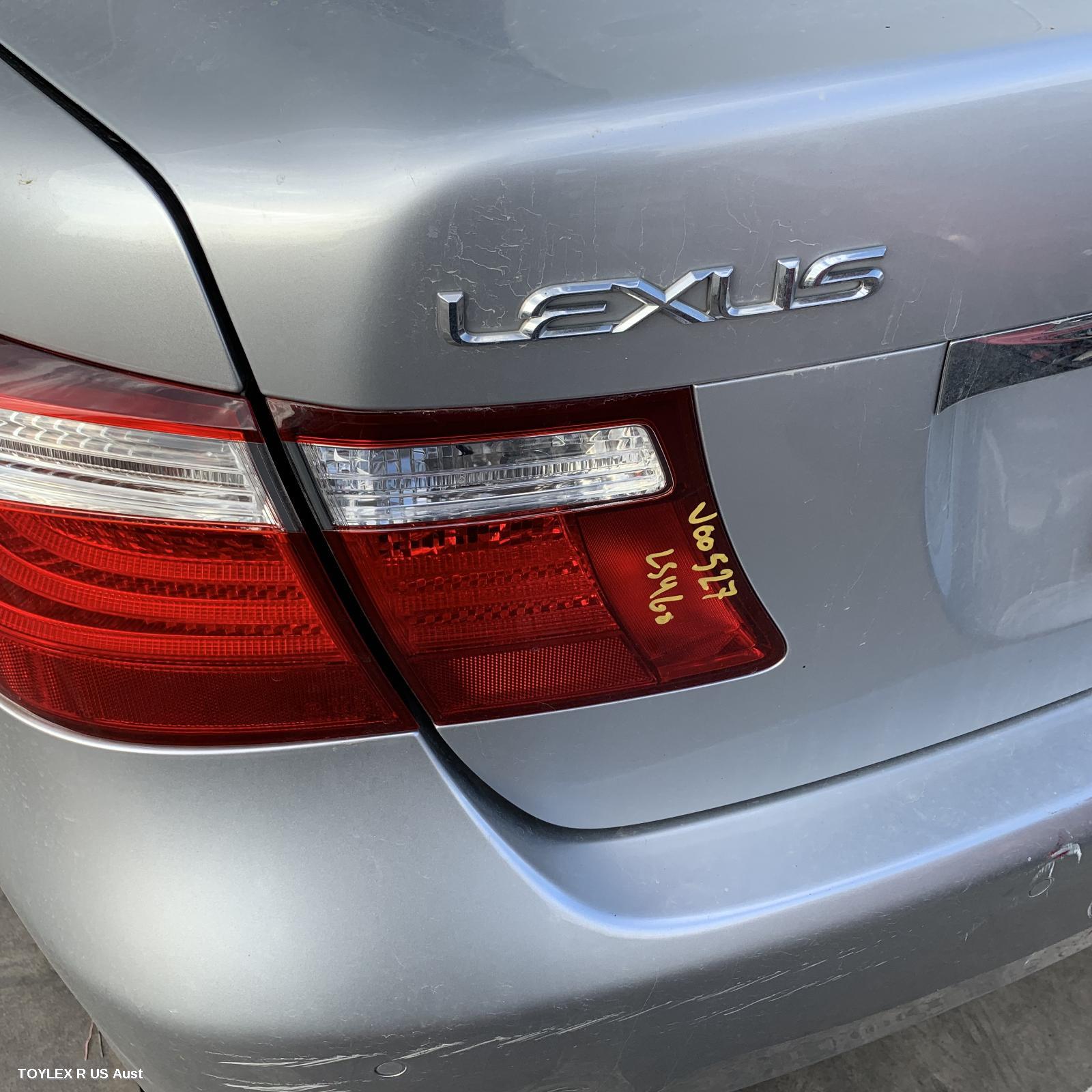 LEXUS LS SERIES 2007 Rear Garnish LS460, BOOTLID LAMP (LH SIDE), 40 SERIES