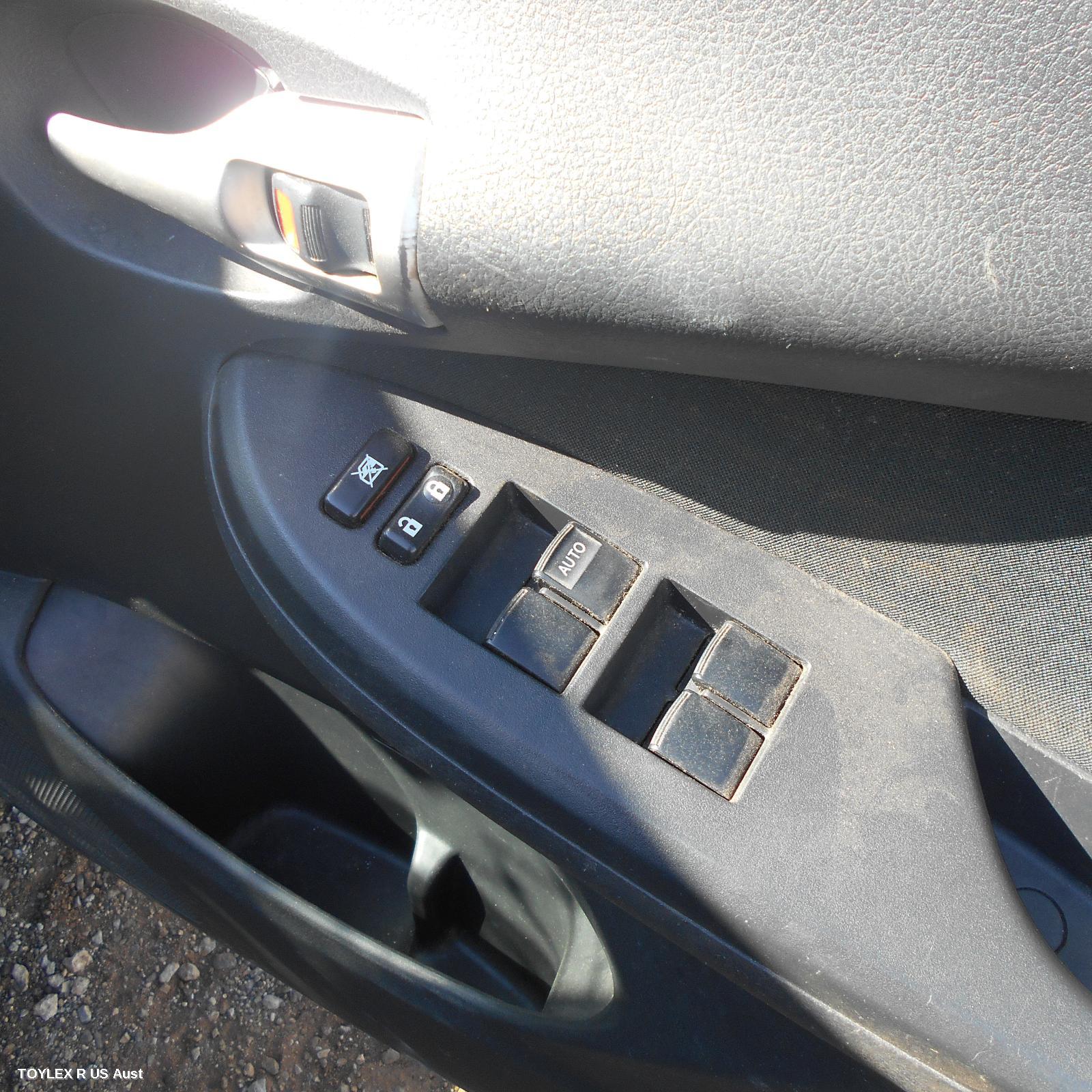 TOYOTA COROLLA 2012 Pwr Dr Wind Switch RH FRONT (MASTER SWITCH), 4 DOOR TYPE, ZRE152