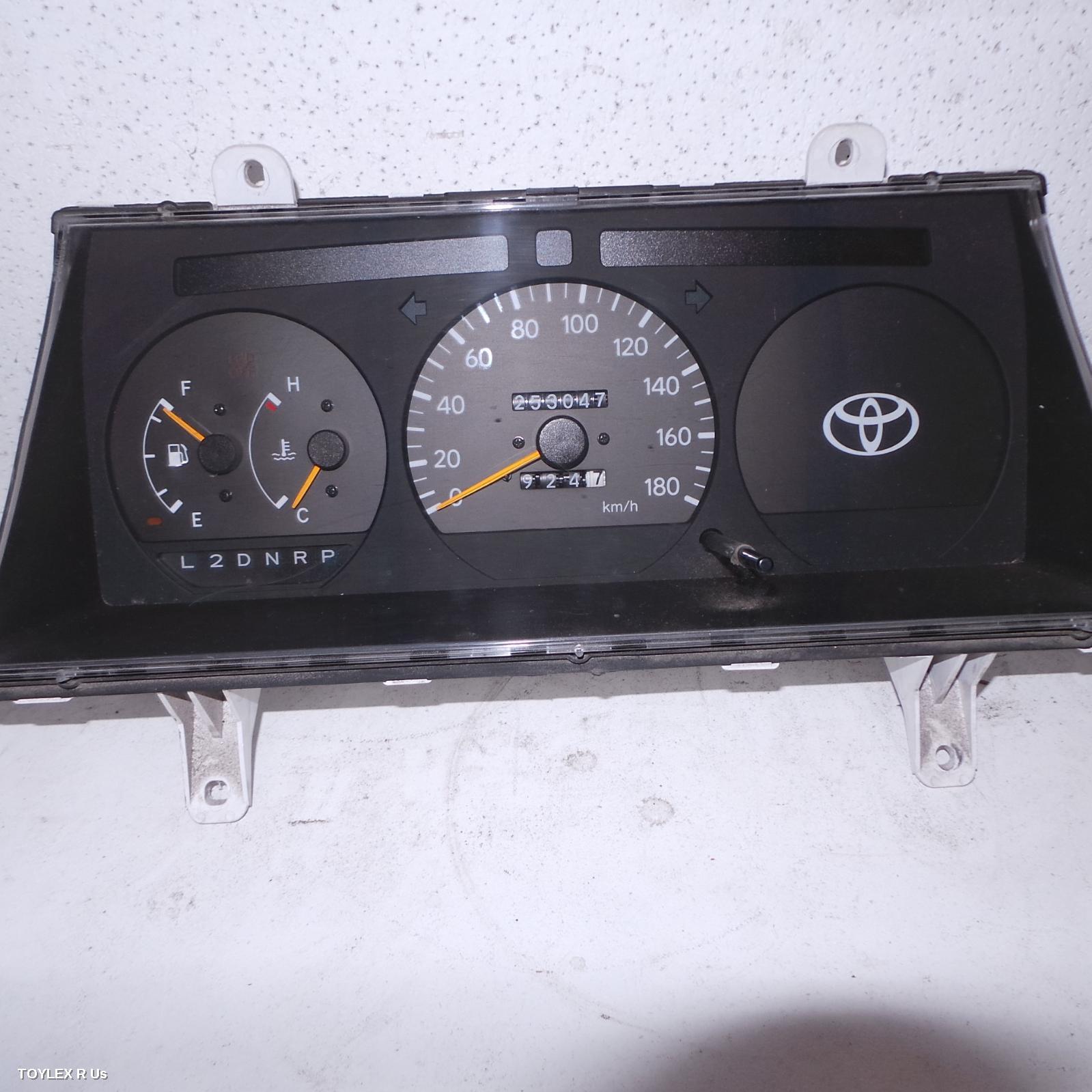 TOYOTA HIACE 2000 Instrument Cluster PETROL, AUTO T/M, NON TACHO TYPE, LH/RZH10#