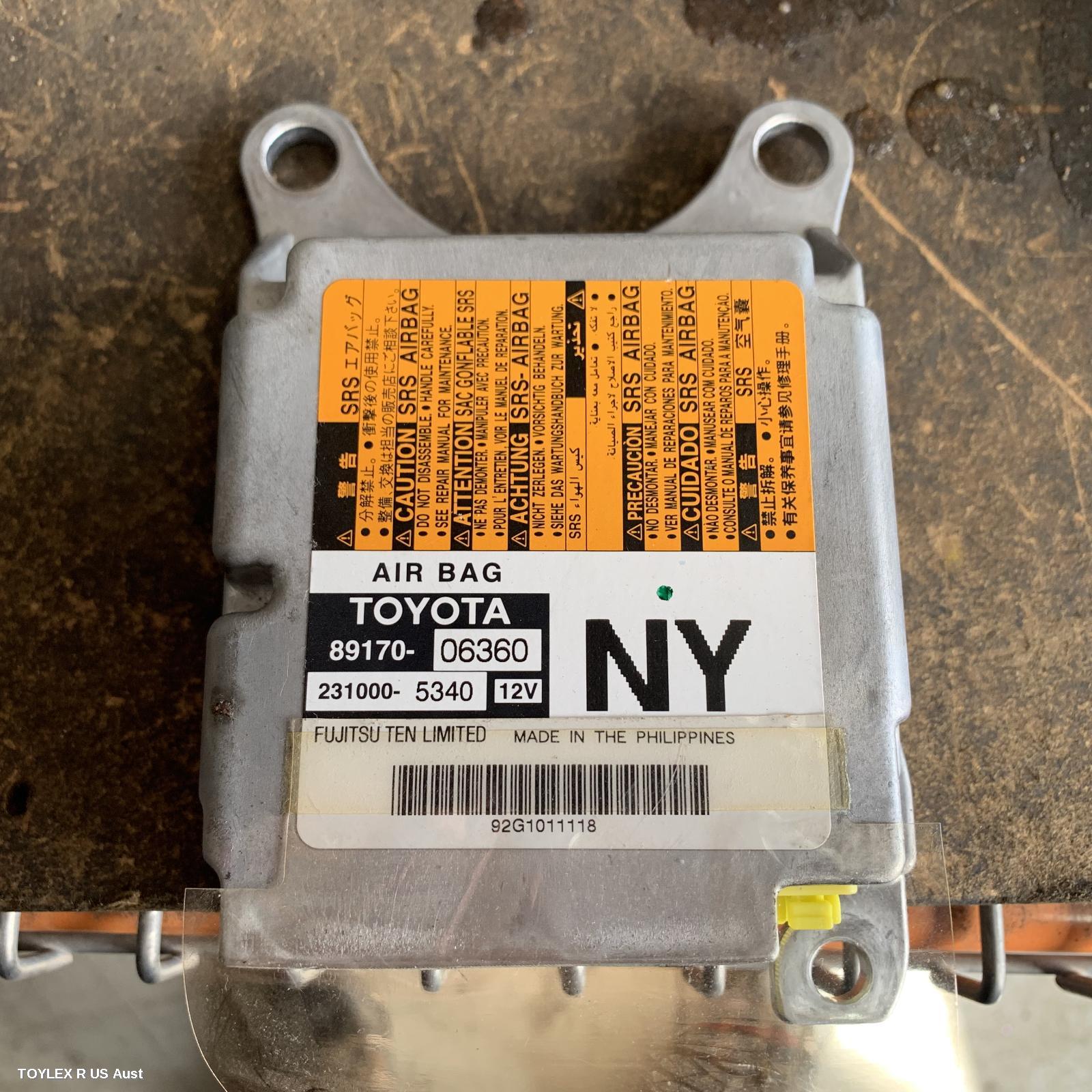 TOYOTA CAMRY 2010 Airbag Module/Sensor MODULE, HYBRID, AHV40