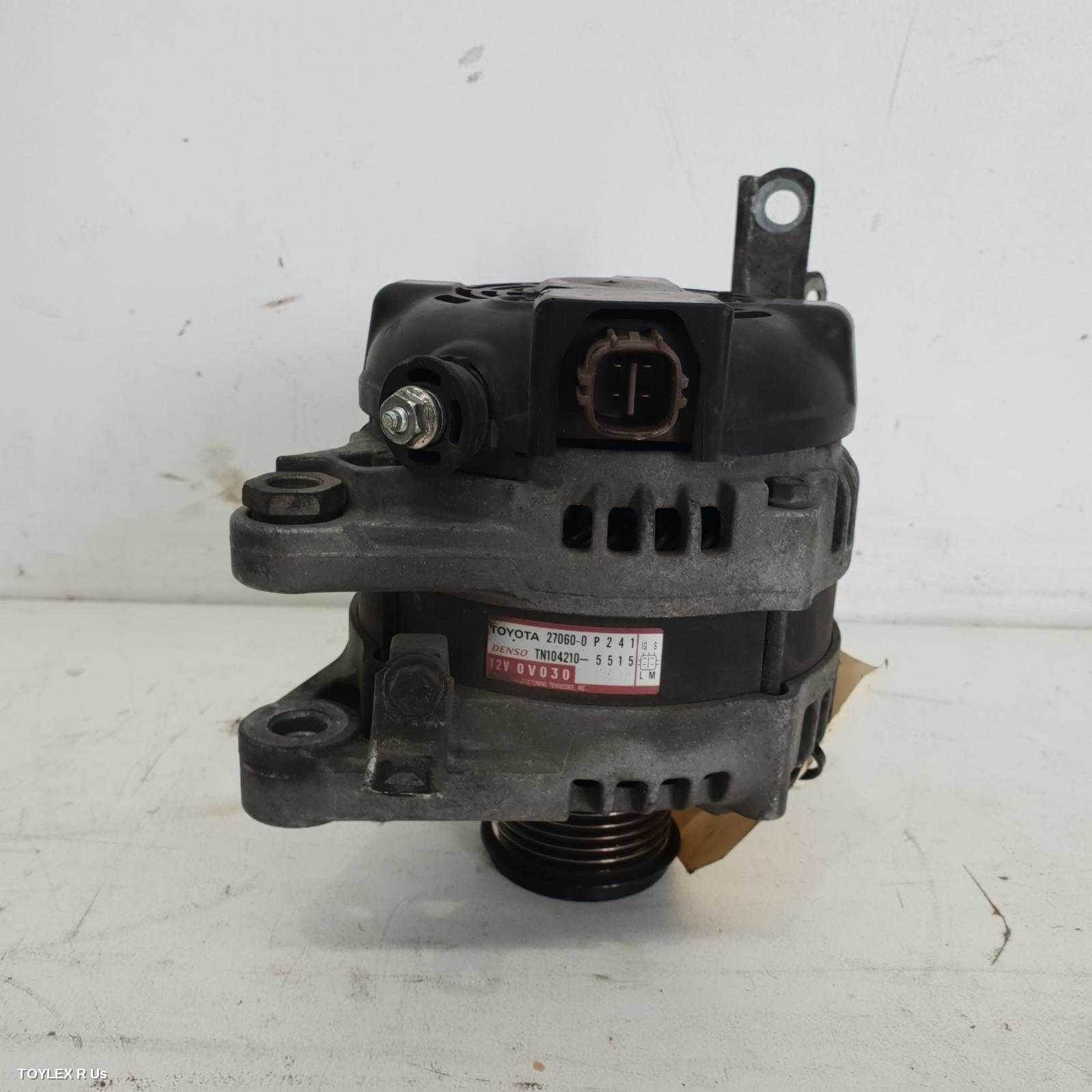TOYOTA KLUGER 2014 Alternator PETROL, 3.5, 2GR-FE, GSU50/GSU55