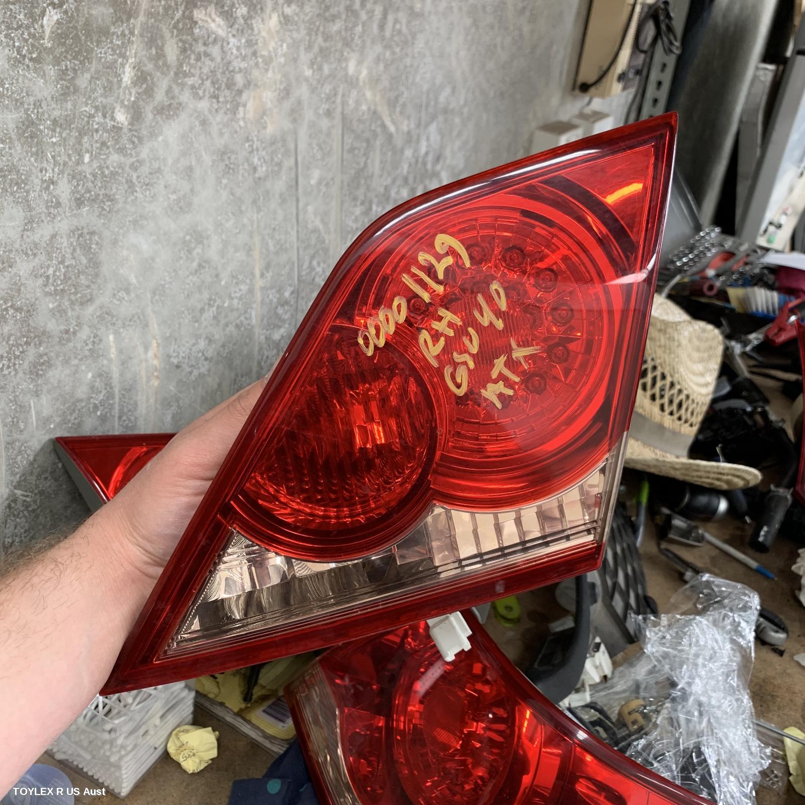 TOYOTA AURION 2007 Rear Garnish BOOTLID LAMP (RH SIDE), PRODIGY/AT-X/PRESARA/TOURING, GSV40R