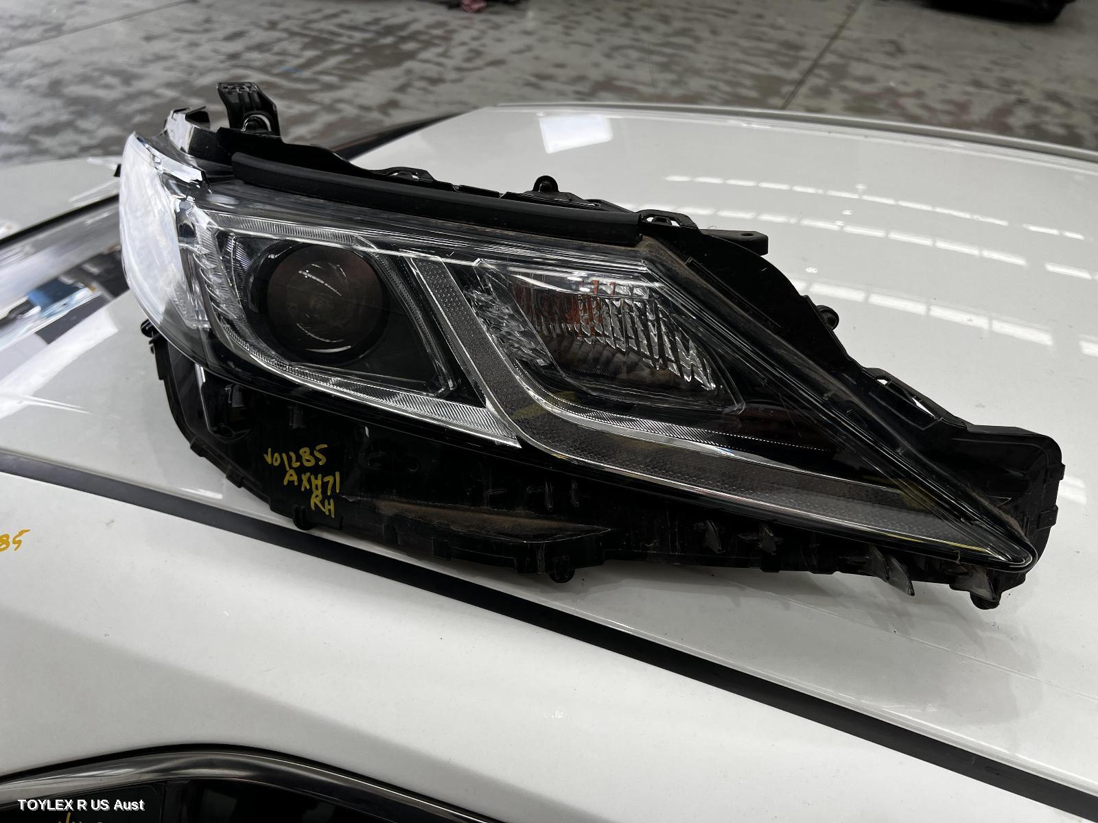 TOYOTA CAMRY 2018 Right Headlamp XV70, BI-LED TYPE, ASCENT/ASCENT SPORT/GL/GX