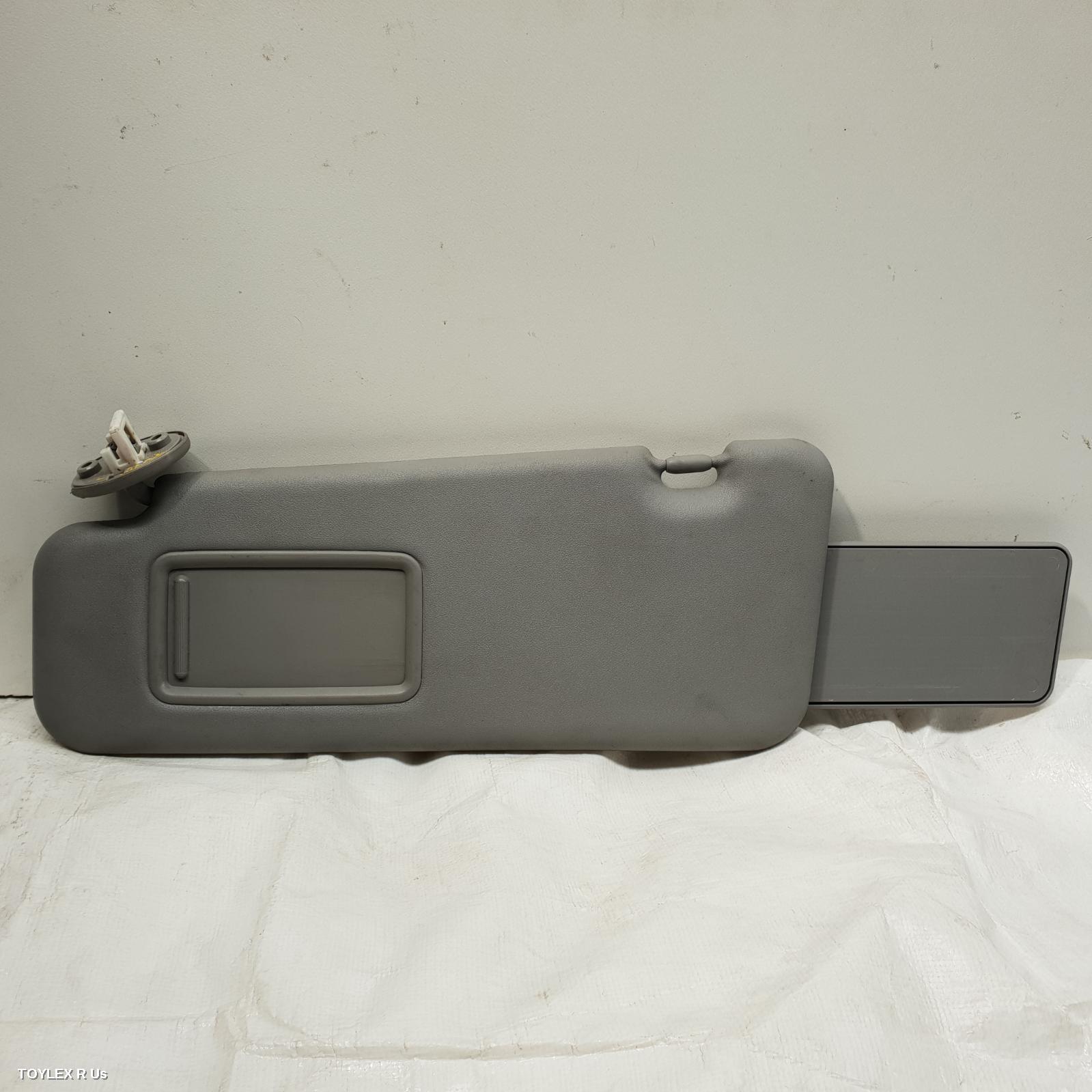 TOYOTA KLUGER 2011 Sunvisor GSU40-GSU45, LH SIDE, NON SIDE POCKET & EXTENSION TYPE