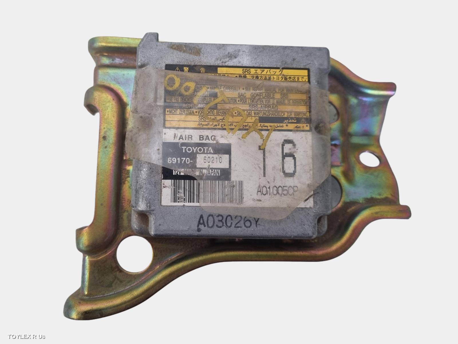 TOYOTA LANDCRUISER 2003 Airbag Module/Sensor 100 SERIES, MODULE, P/N 8917060210