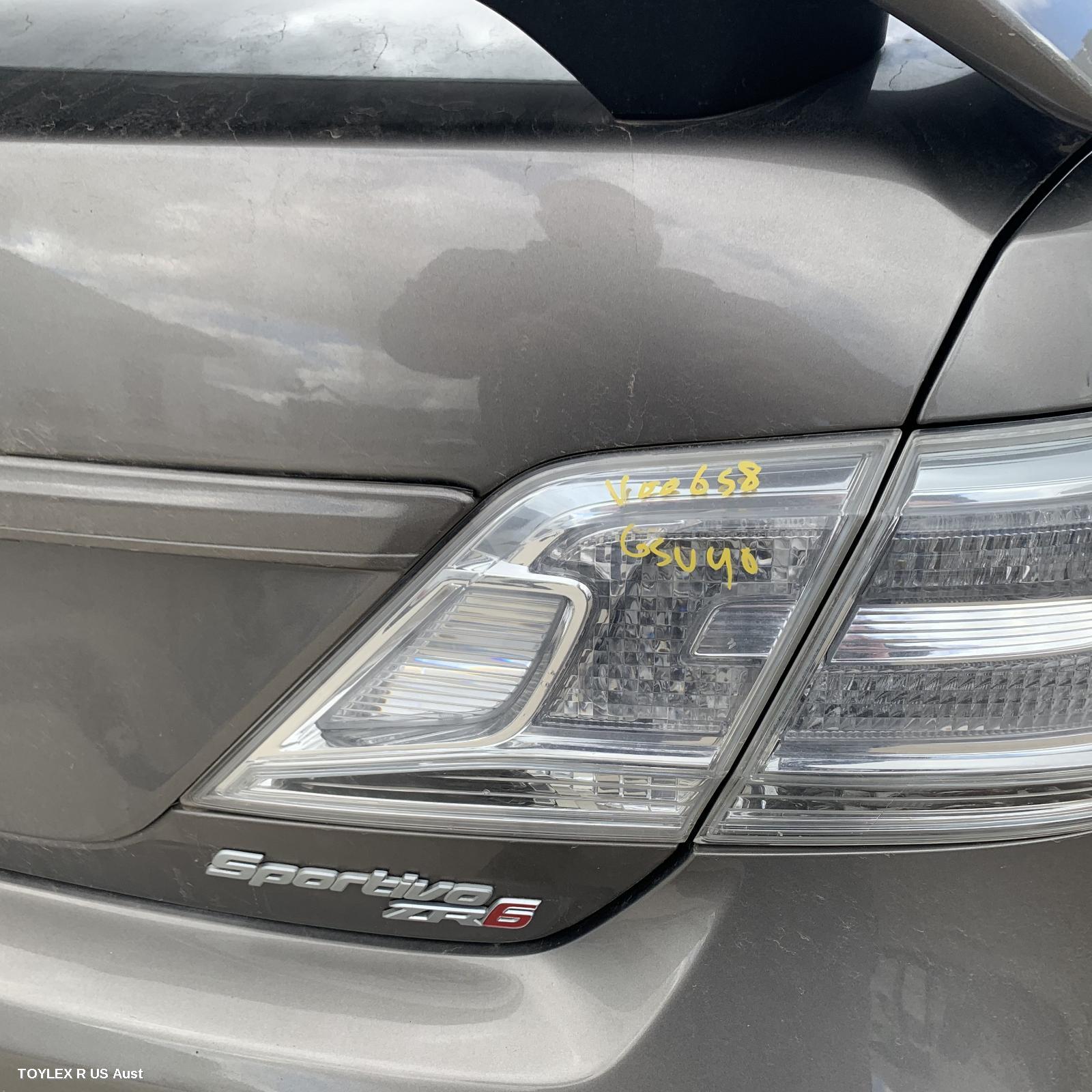 TOYOTA AURION 2009 Rear Garnish BOOTLID LAMP (RH SIDE), SPORTIVO/TOURING/WHITE, GSV40R