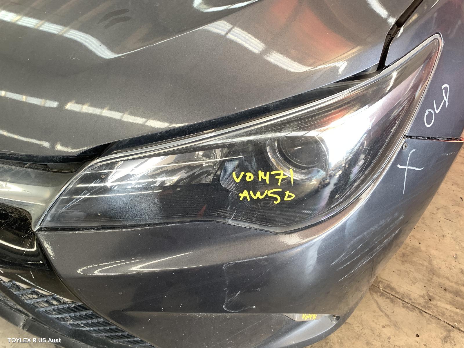 TOYOTA CAMRY 2016 Left Headlamp ASV50/AVV50, CHROME TYPE