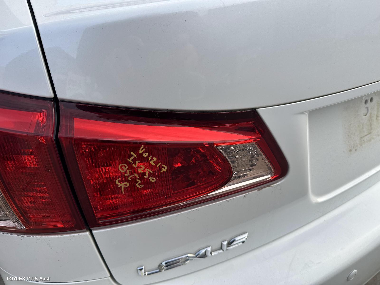 LEXUS IS250/IS250C 2011 Rear Garnish IS250/IS350, BOOTLID LAMP (LH SIDE), GSE20R/GSE21R, SEDAN