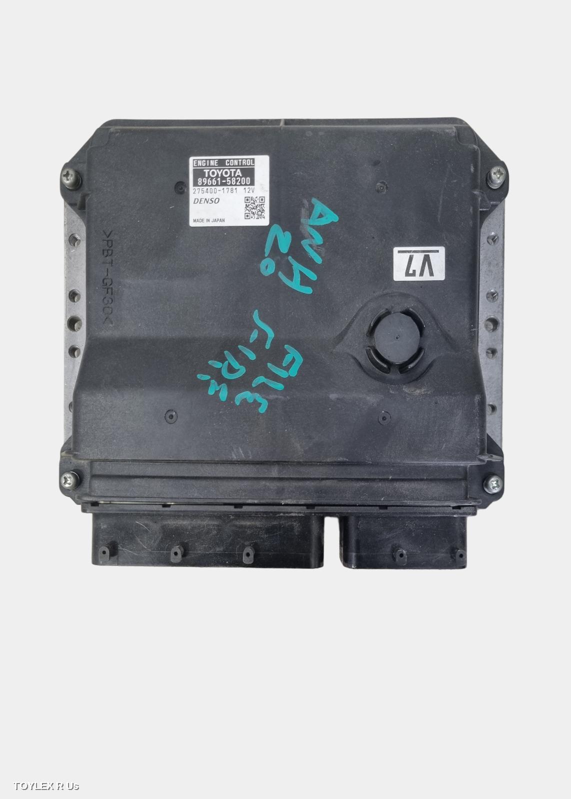 TOYOTA ALPHARD 2012 Ecu 20 SERIES, 08-15 (IMPORT)