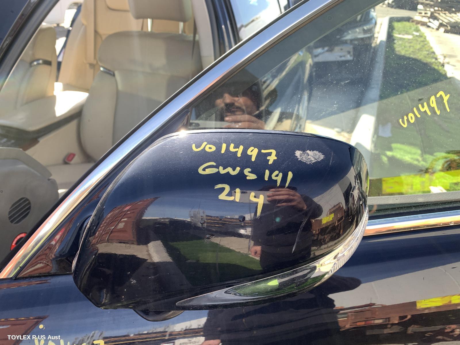 LEXUS GS 2010 Left Door Mirror 190 SERIES, W/ INDICATOR