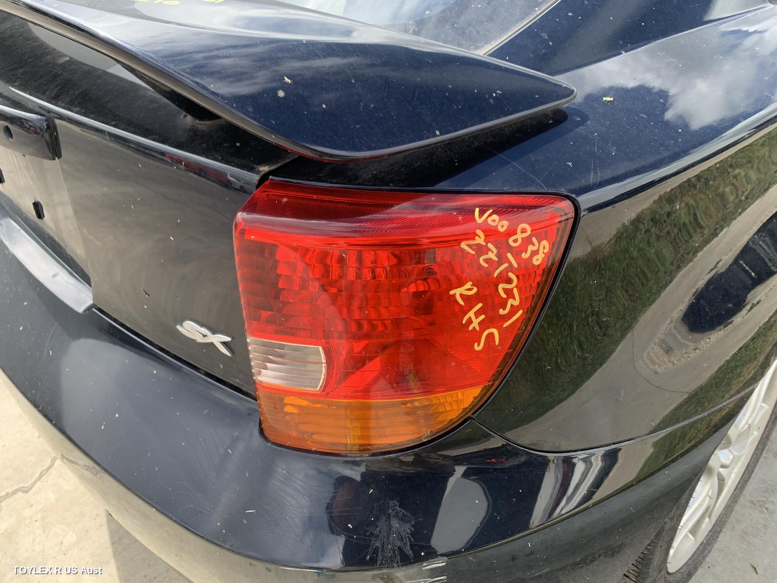 TOYOTA CELICA 2000 Right Taillight ZZT231