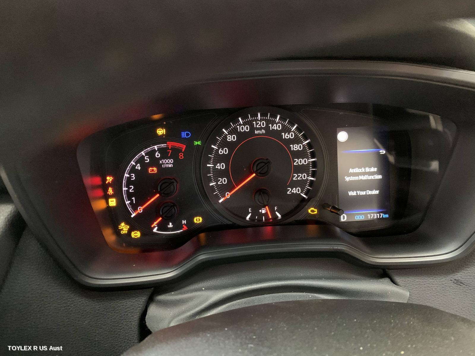 TOYOTA COROLLA 2021 Instrument Cluster INSTRUMENT CLUSTER, AUTO T/M, HATCH, NON HYBRID, ASCENT SPORT/SX, MZEA12R