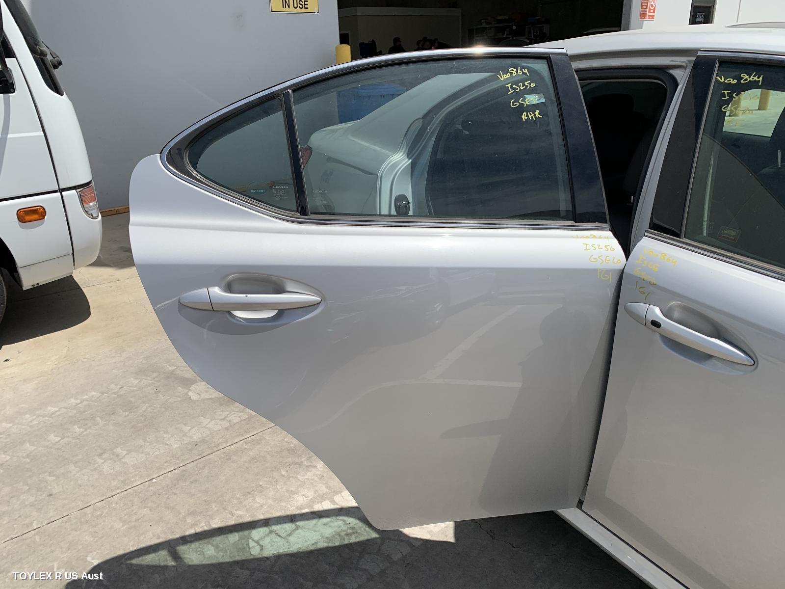 LEXUS IS250/IS250C 2009 Right Rear Door Sliding IS250/IS350/IS F, GSE20R/GSE21R/USE20R, SEDAN