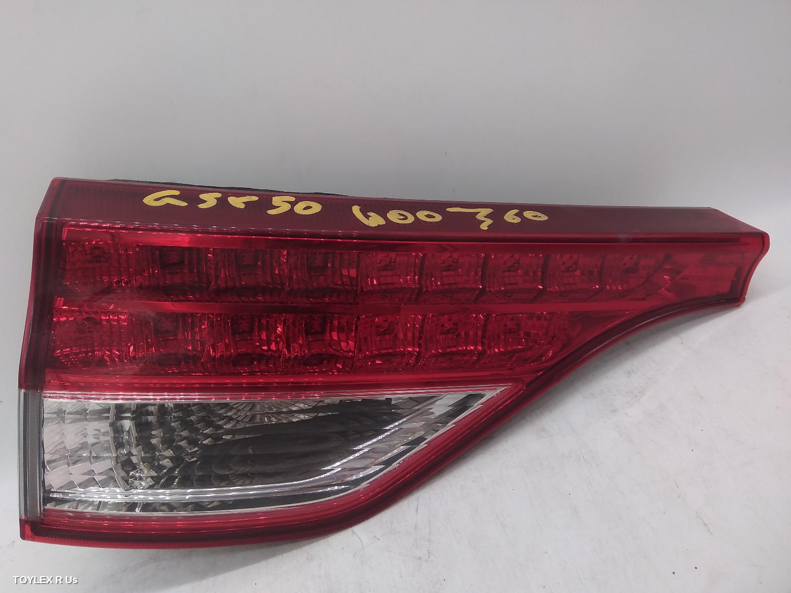 TOYOTA TARAGO 2016 Rear Garnish TAILGATE LAMP (LH SIDE), ACR50R