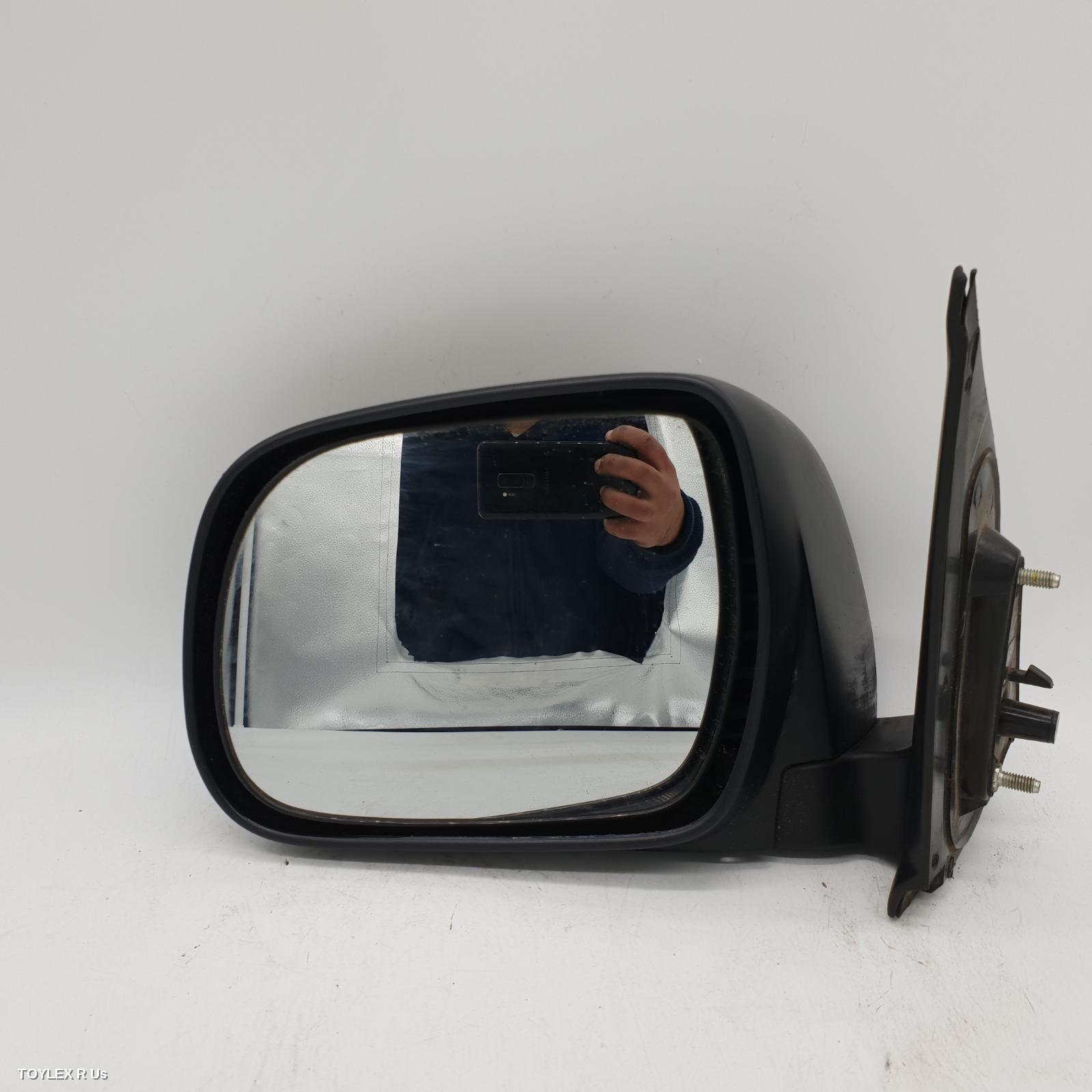 TOYOTA HILUX 2013 Left Door Mirror MANUAL, BLACK