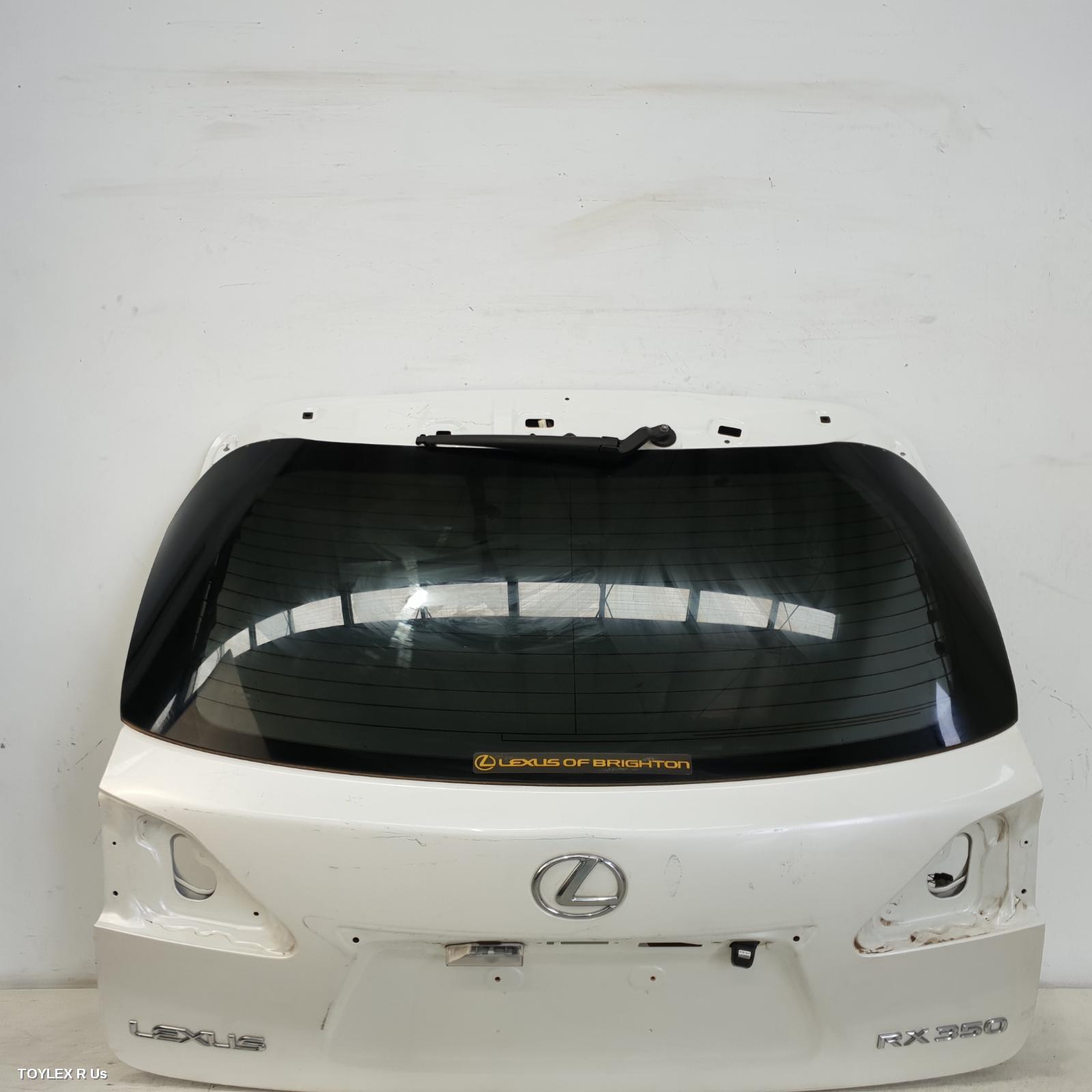 LEXUS RX SERIES 2012 Bootlid/Tailgate TAILGATE, AL10, W/ POWER LIFTGATE TYPE