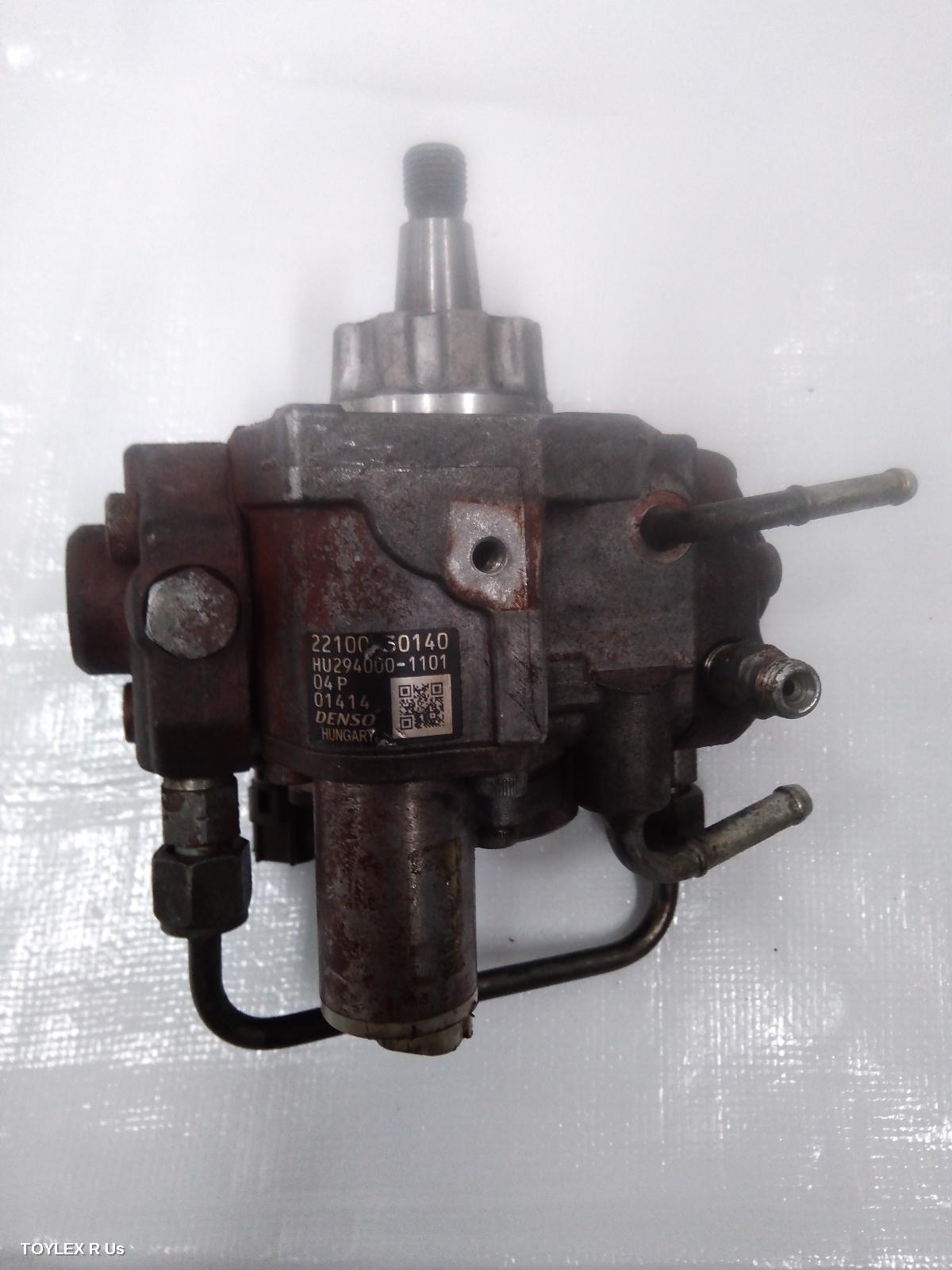 TOYOTA PRADO 2012 Injector Pump 3.0, DIESEL, 1KD-FTV, P/N 2210030140, 150 SERIES