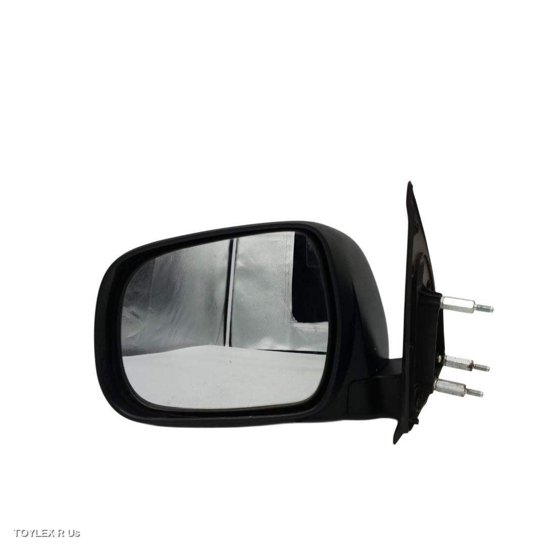 TOYOTA HILUX 2013 Left Door Mirror MANUAL, BLACK, NON BASE EXTENSION TYPE