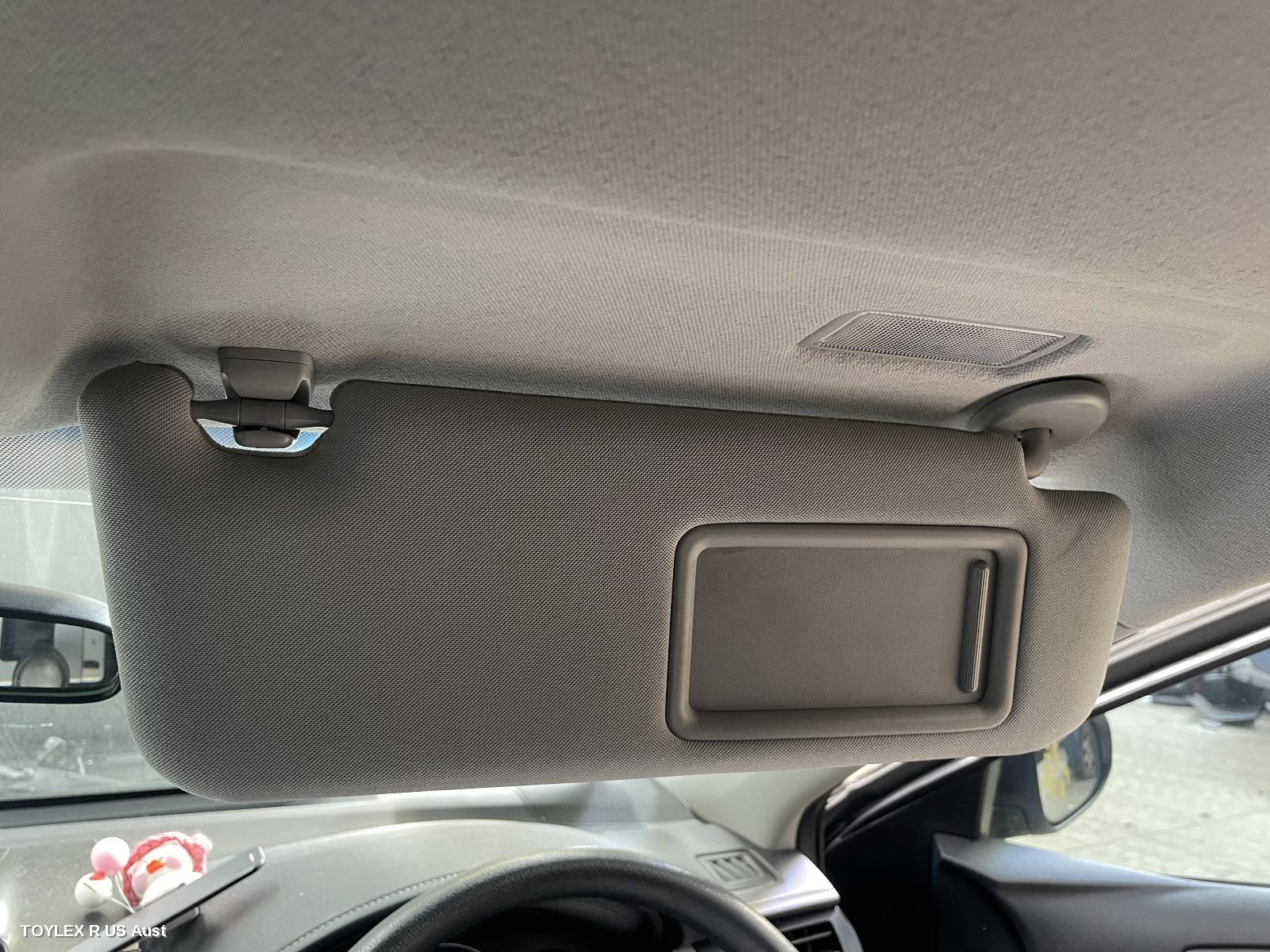 TOYOTA CAMRY 2014 Sunvisor ASV50/AVV50, RH SIDE, W/ LAMP TYPE
