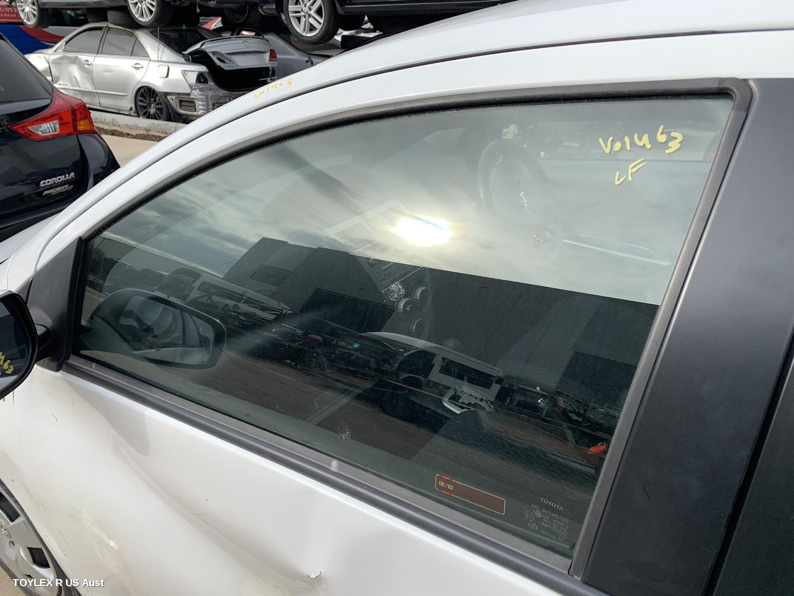 TOYOTA YARIS 2011 Left Front Door Window NCP9#, SEDAN