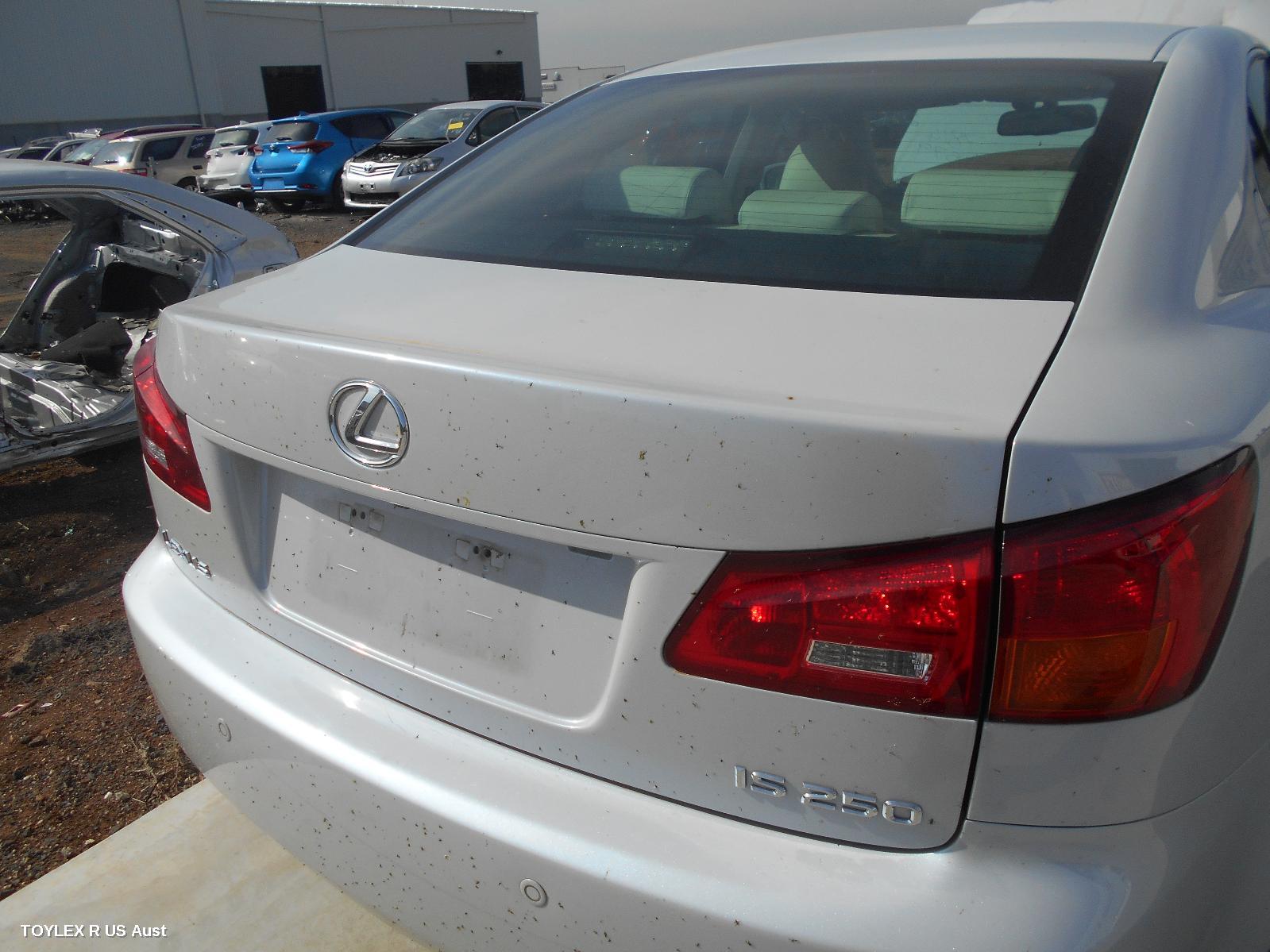 LEXUS IS250/IS250C 2006 Bootlid/Tailgate BOOTLID, IS250, GSE20R, SEDAN, NON SPOILER, W/ REVERSE CAMERA TYPE